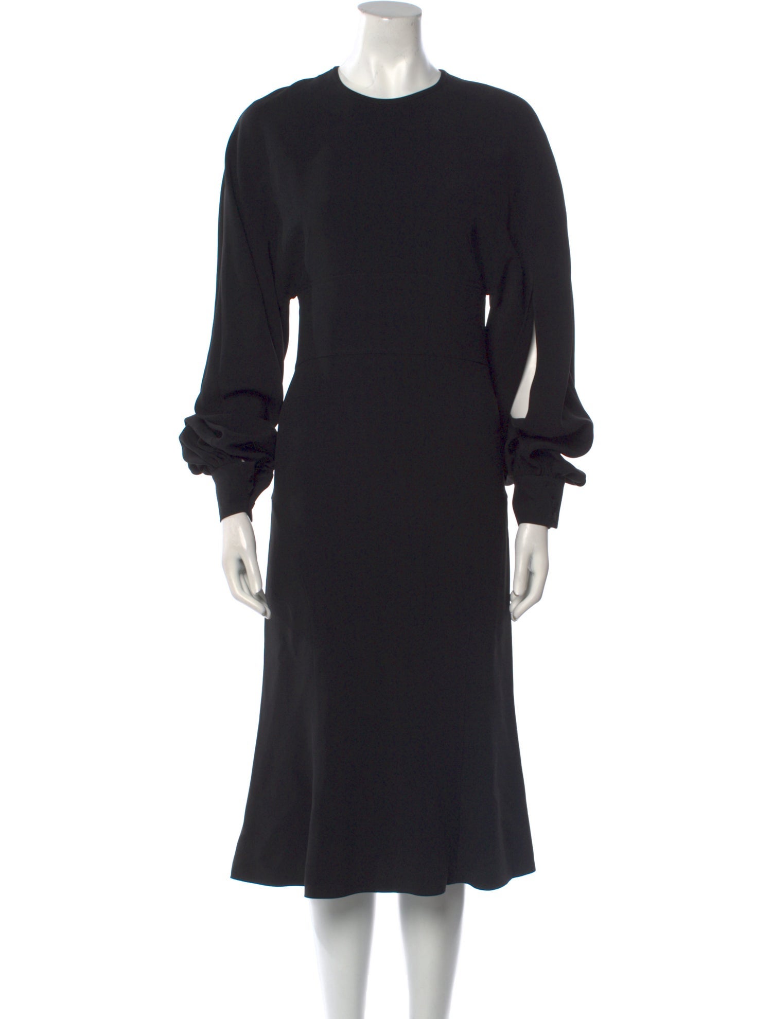 Givenchy Crew Neck Midi Length Dress