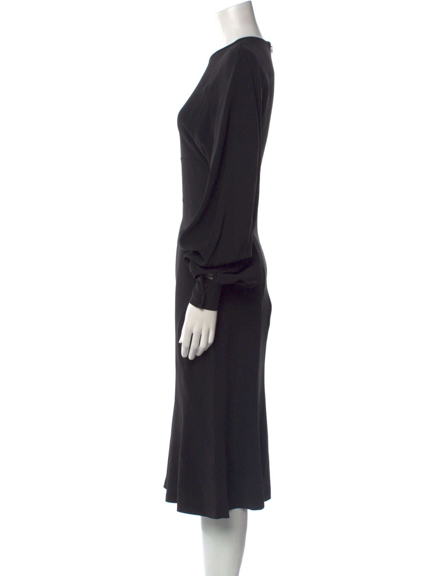 Givenchy Crew Neck Midi Length Dress
