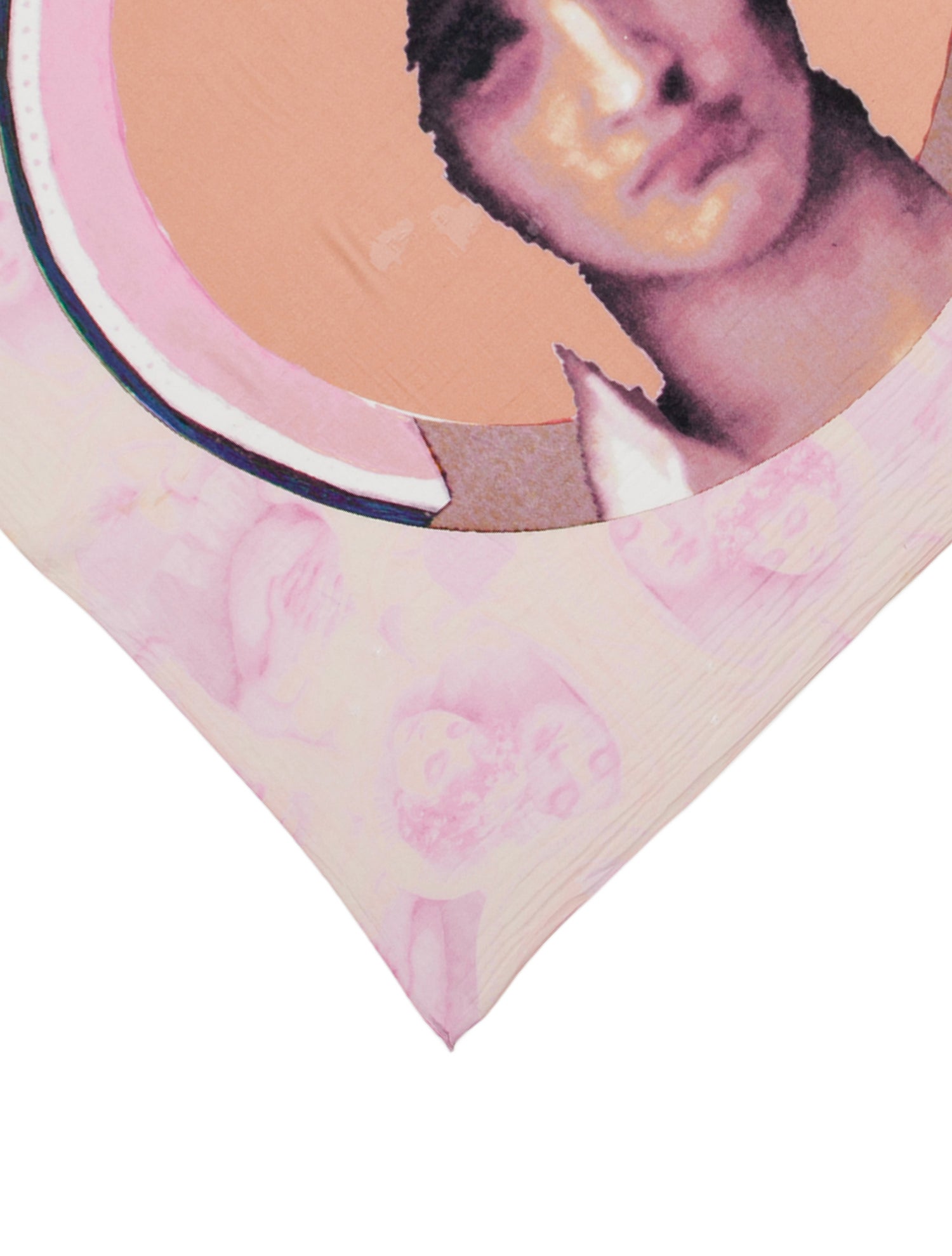 Givenchy Silk Floral Print Scarf