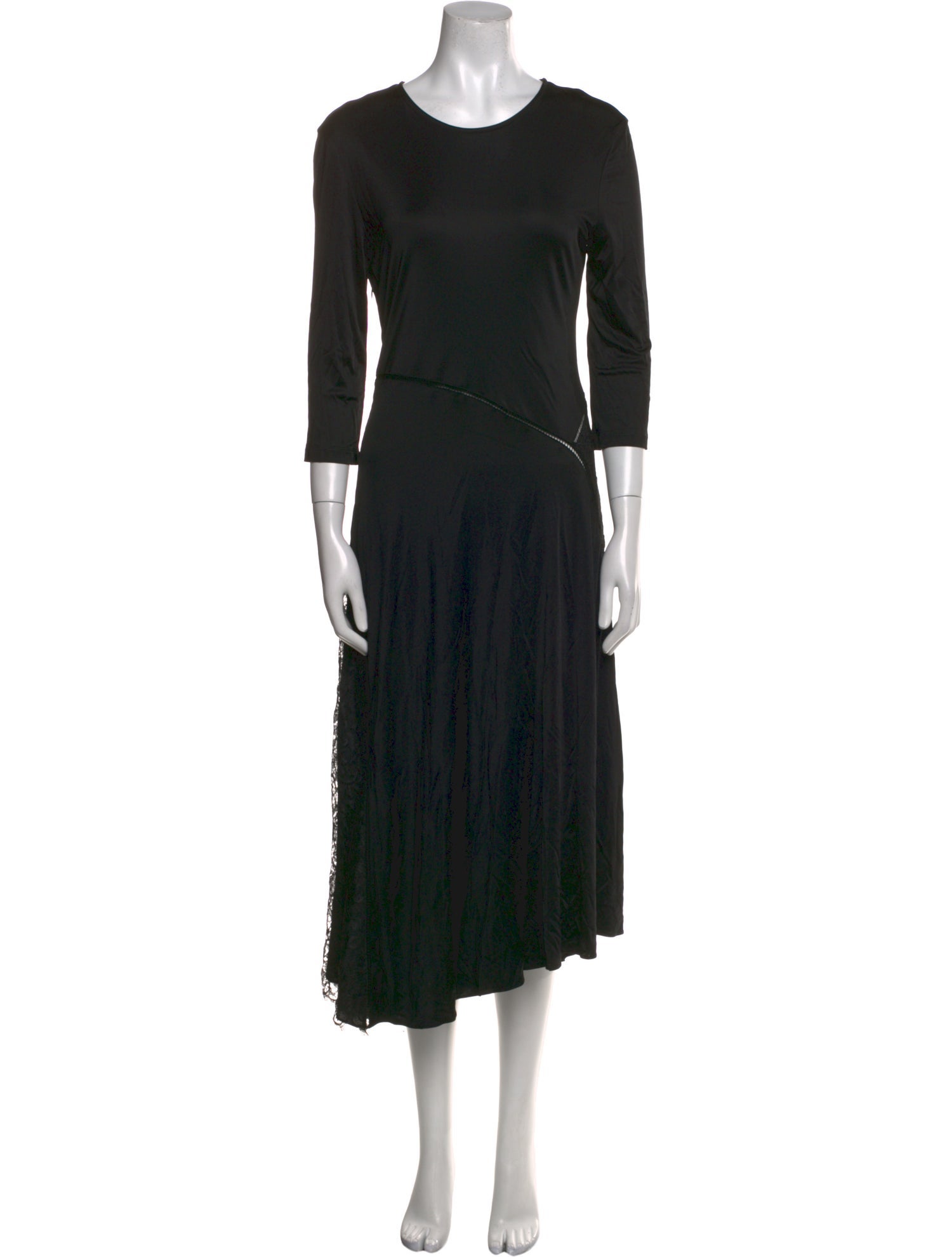 Givenchy Scoop Neck Long Dress