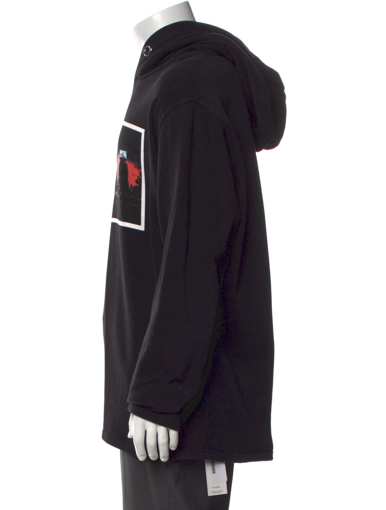 Givenchy Graphic Print Crew Neck Hoodie