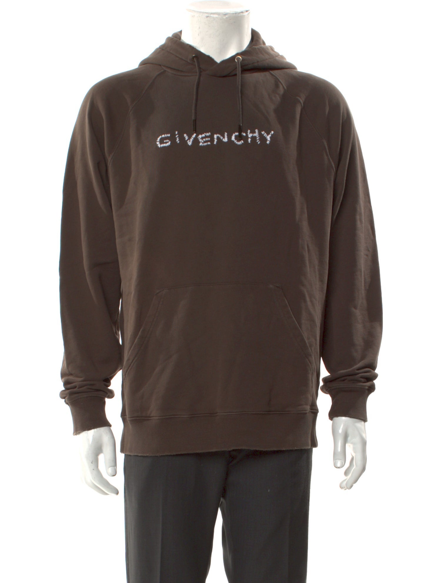 Givenchy Graphic Print Crew Neck Hoodie