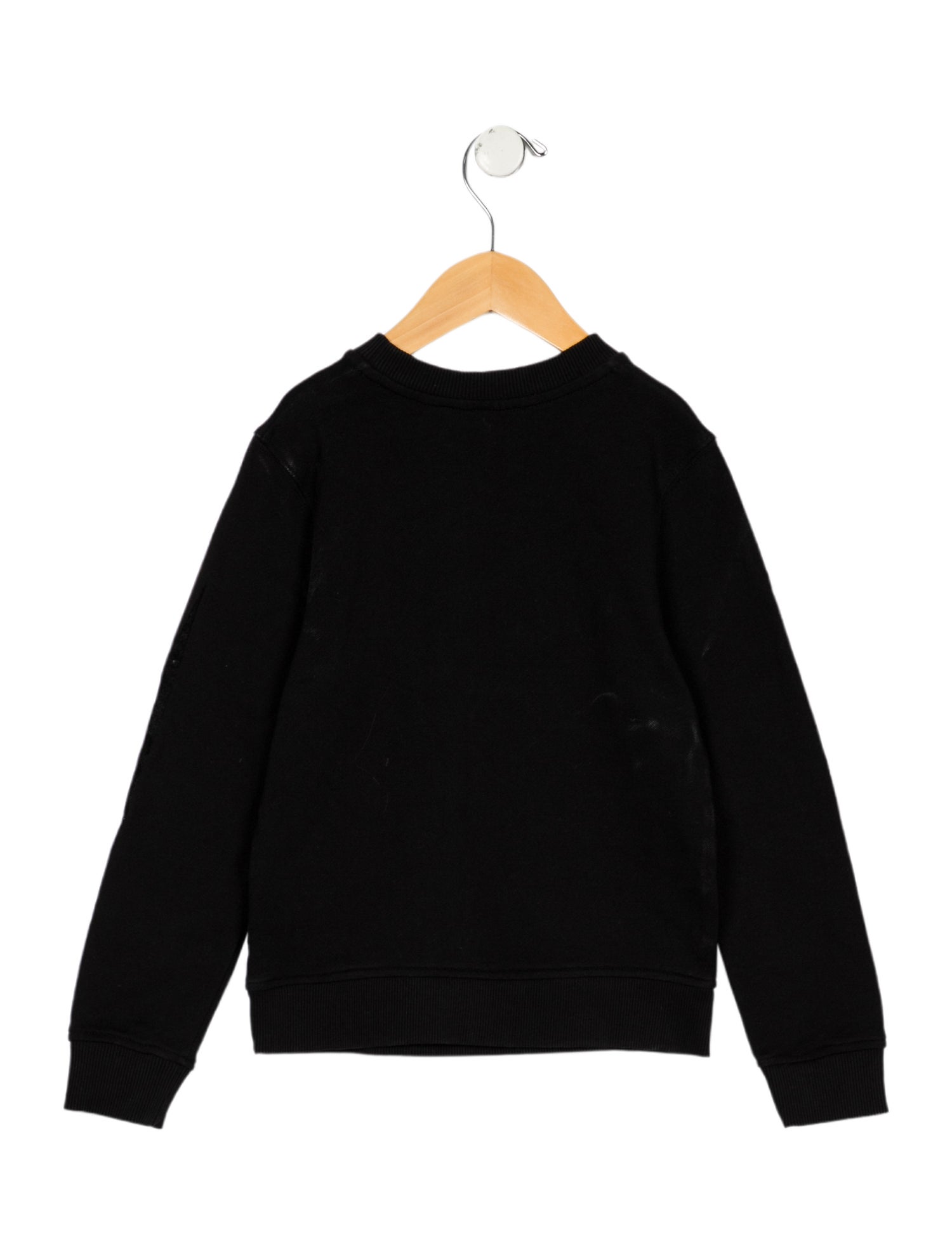 Givenchy Boys' Graphic Long Sleeve Crew Neck Sweatshirt