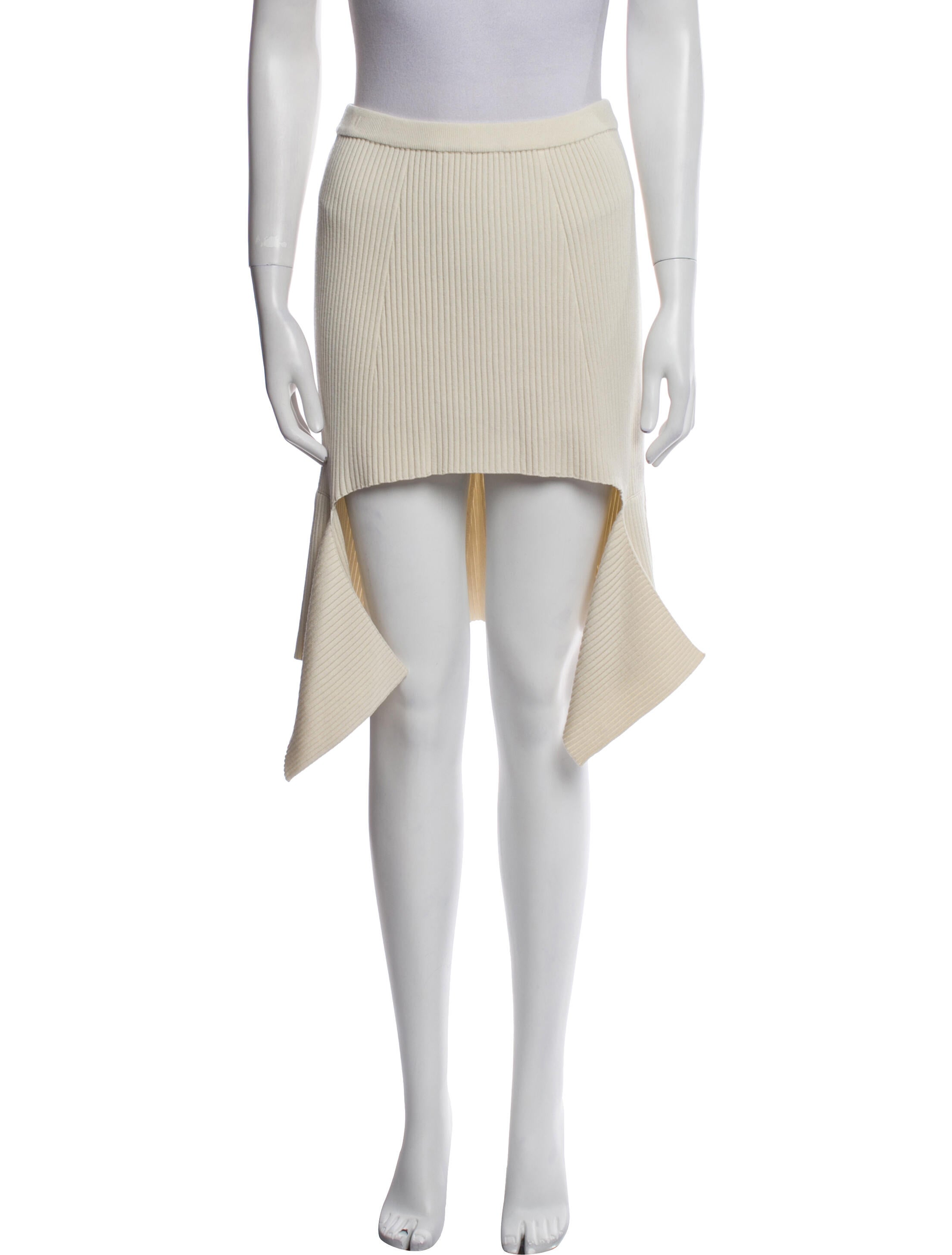 Givenchy Wool Knee-Length Skirt