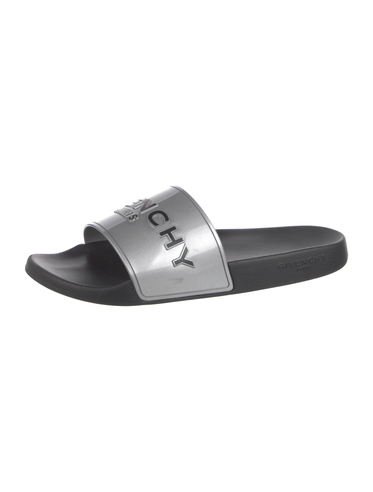 Givenchy Rubber Graphic Print Slides