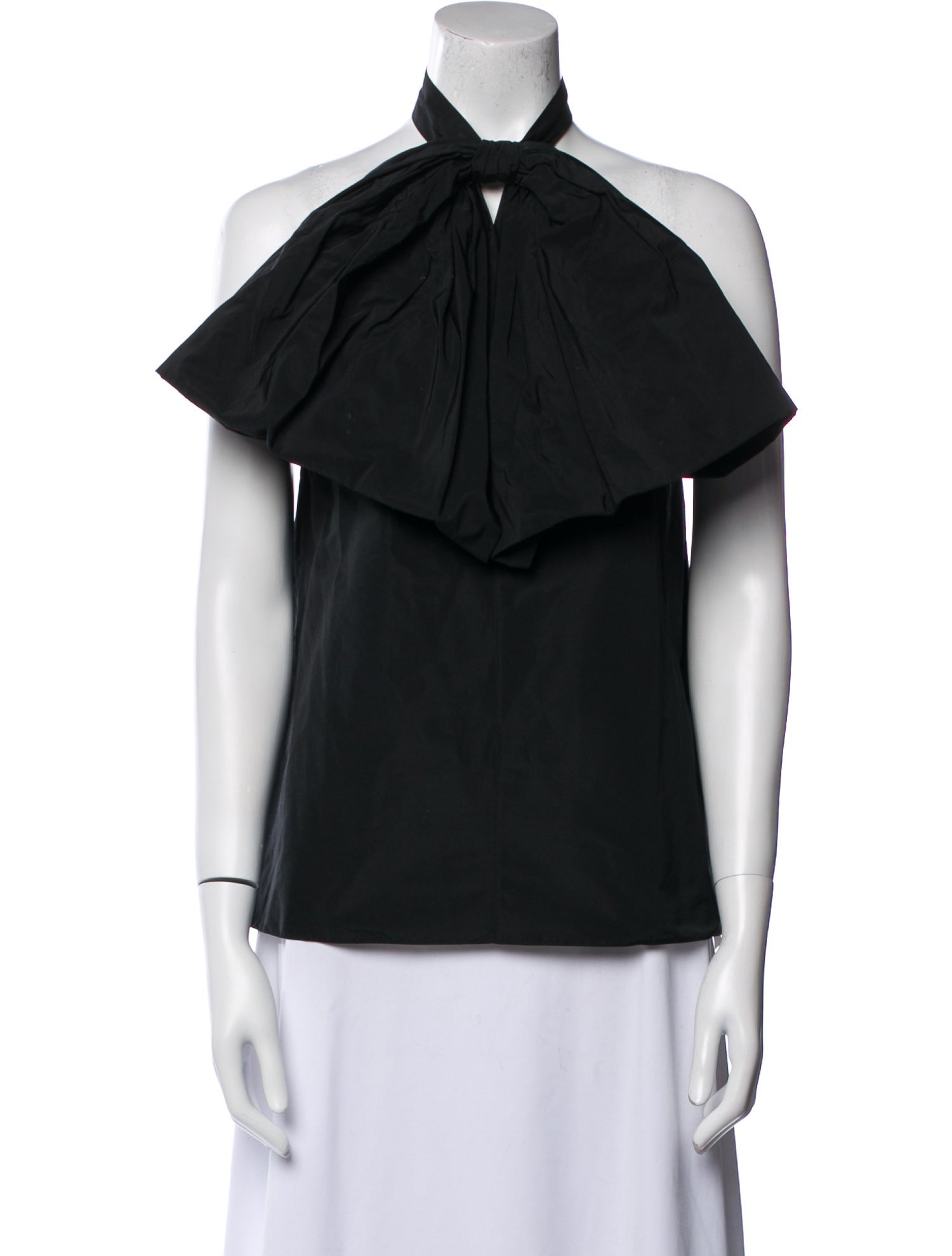 Givenchy Halterneck Short Sleeve Blouse