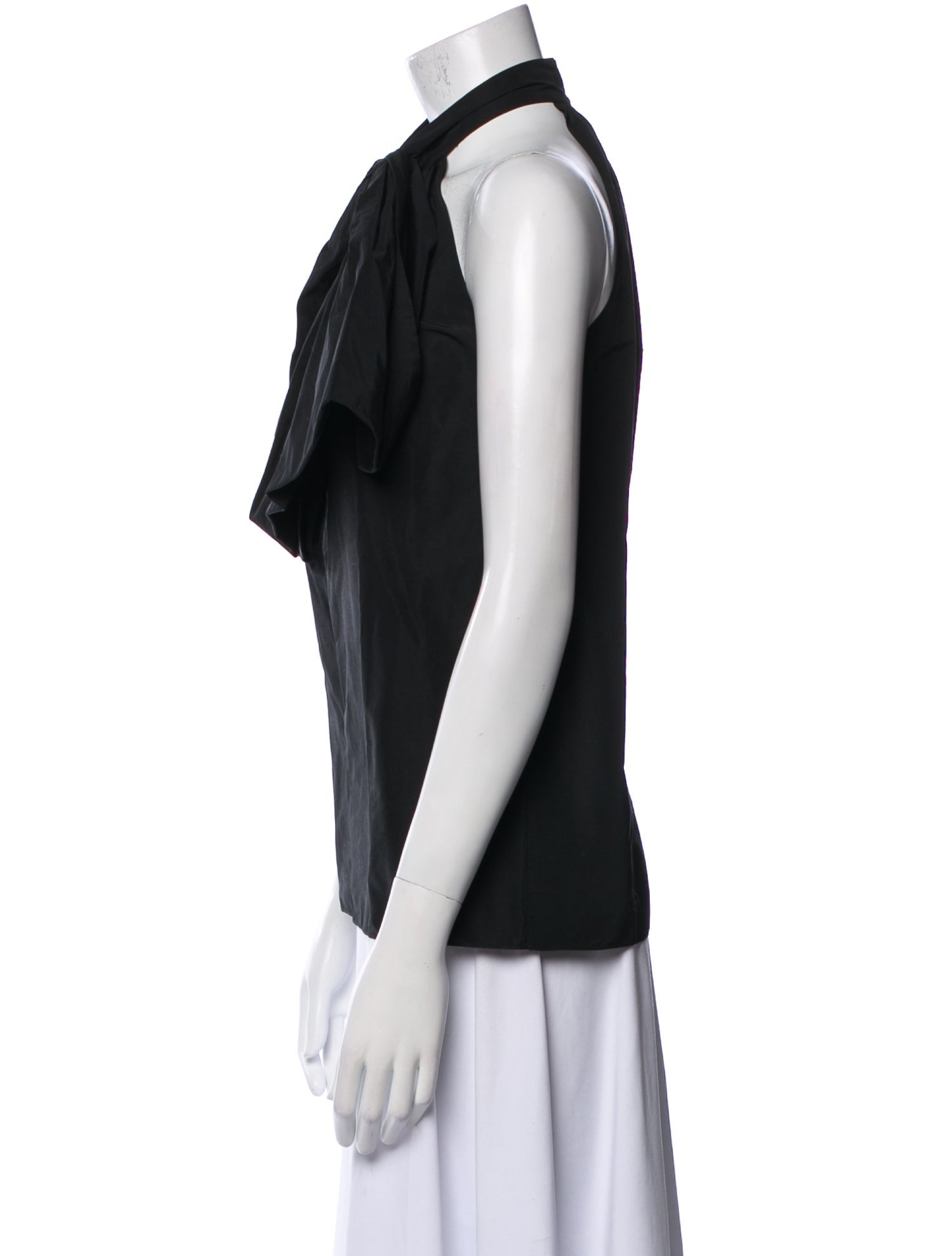Givenchy Halterneck Short Sleeve Blouse