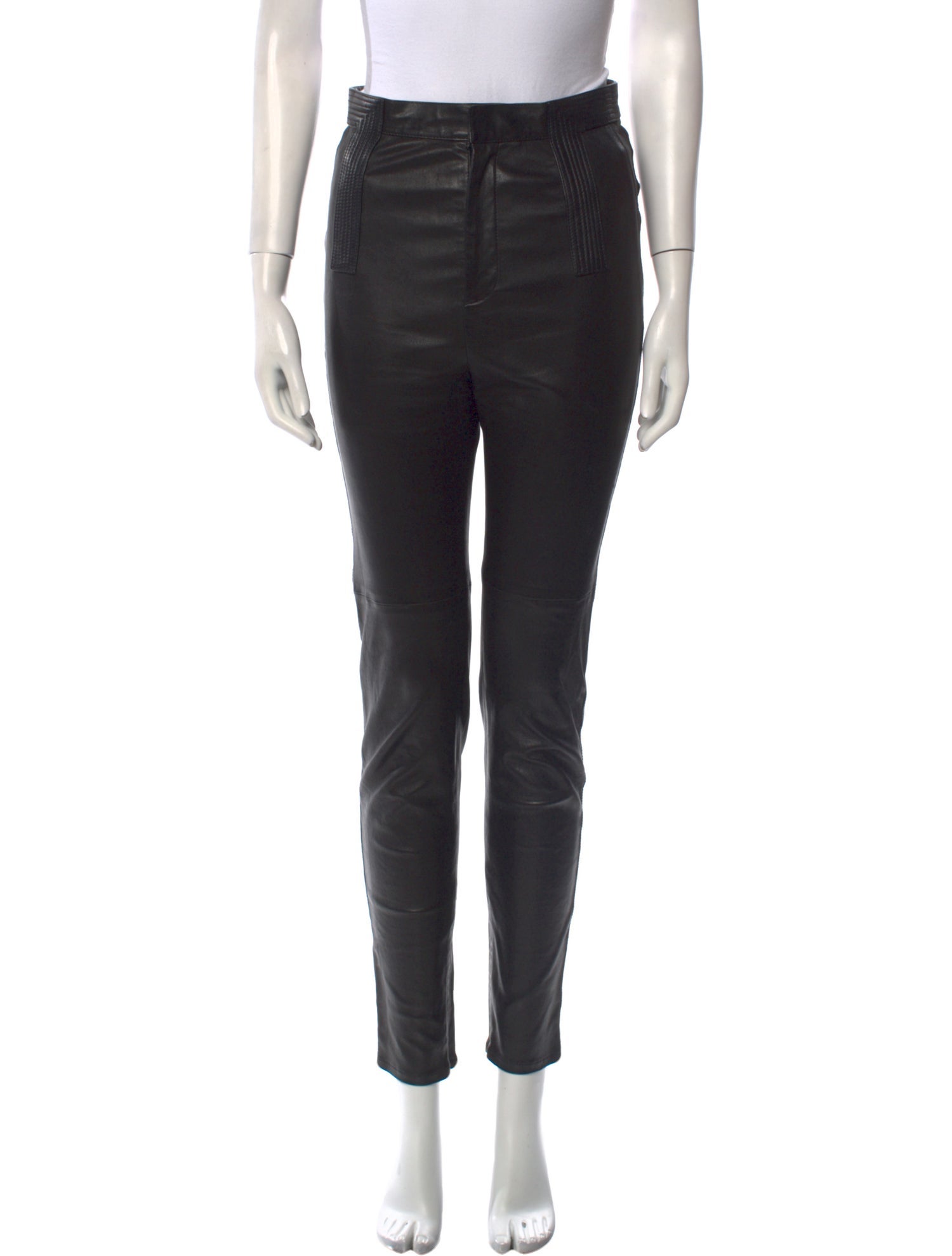 Givenchy Lambskin Skinny Leg Pants