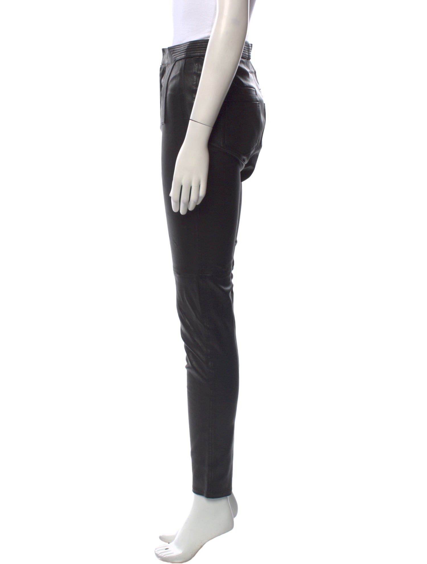 Givenchy Lambskin Skinny Leg Pants