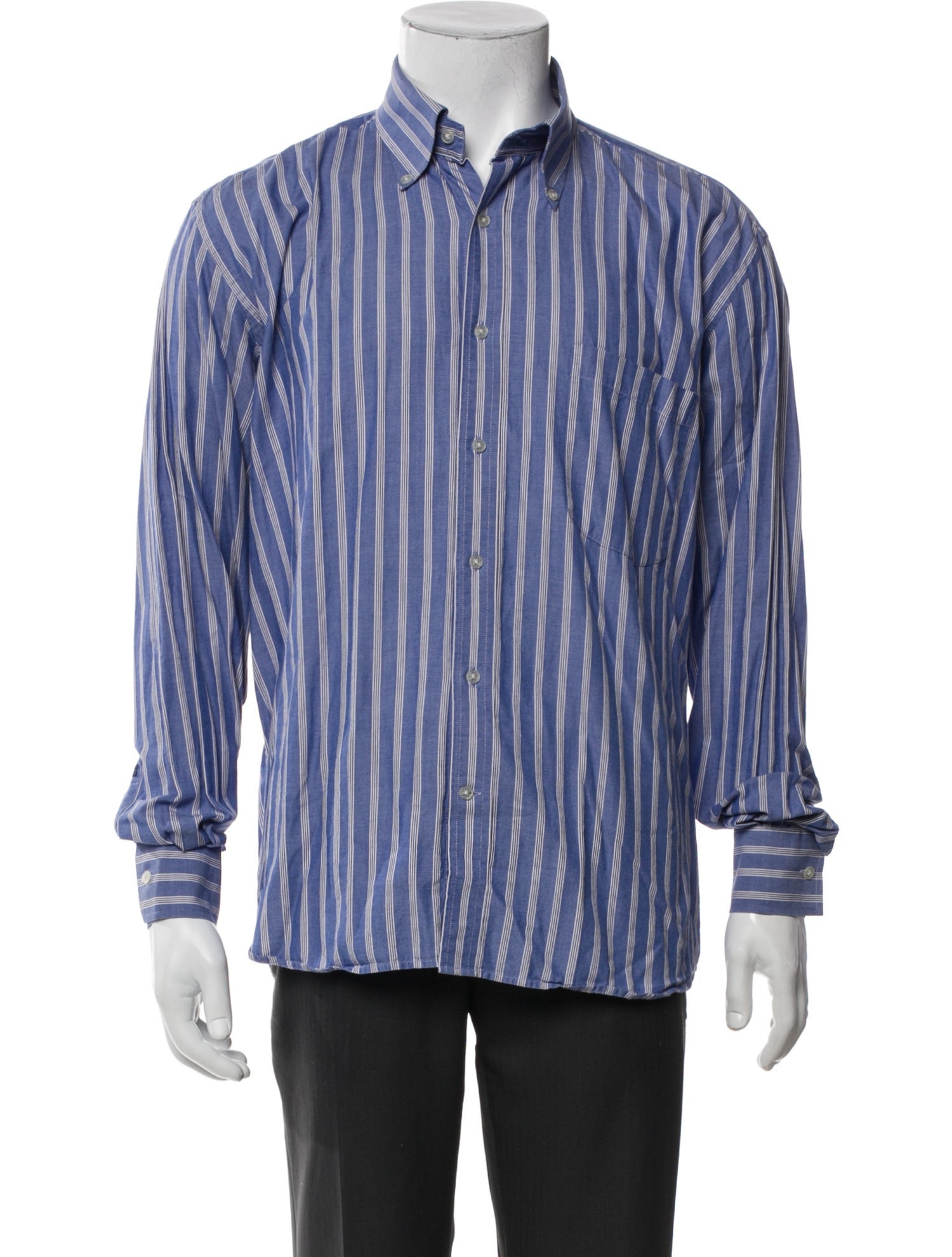 Givenchy Striped Long Sleeve Shirt