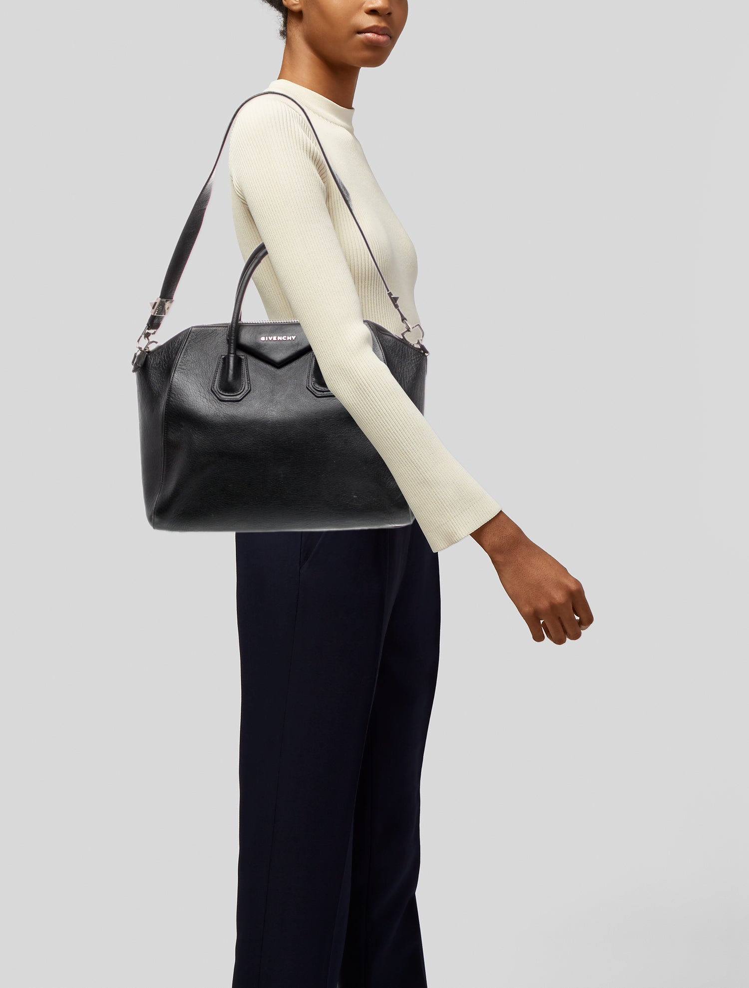 Givenchy Leather Top Handle Bag