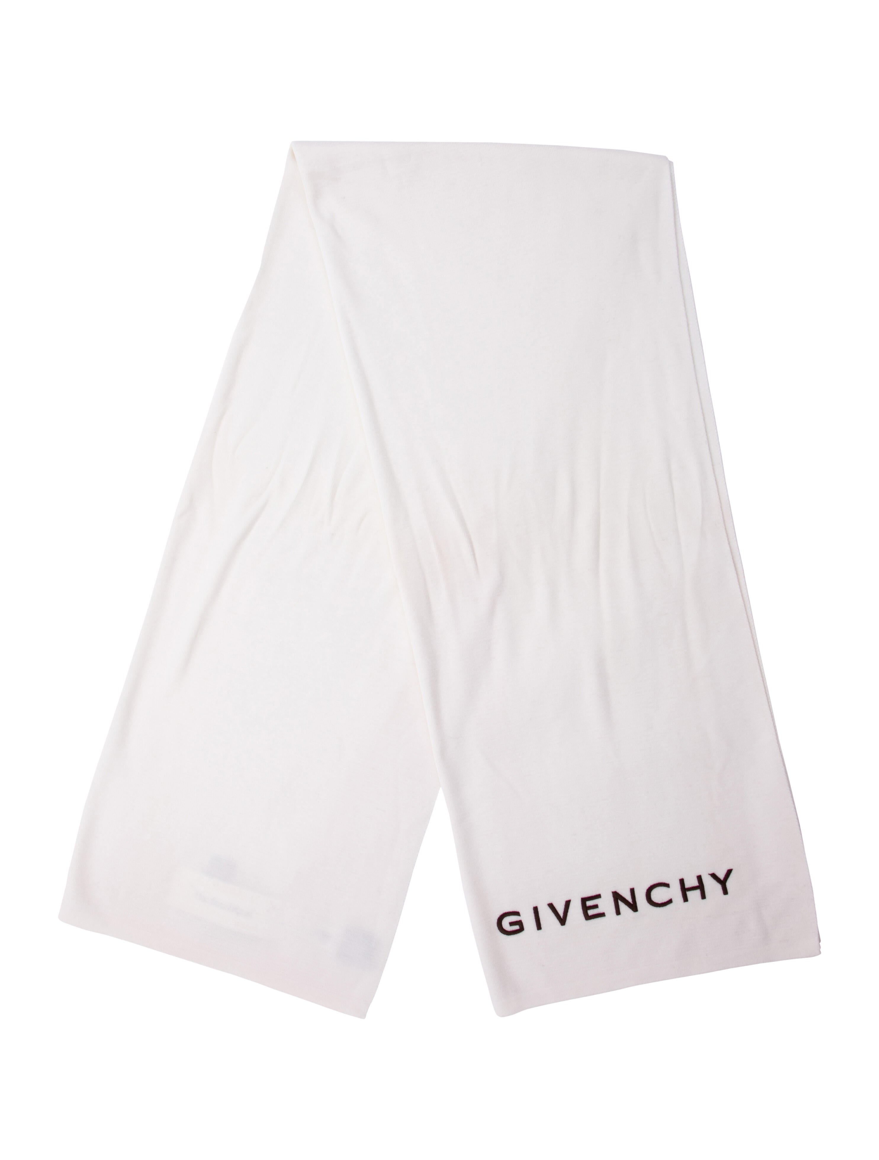 Givenchy Wool Graphic Print Scarf