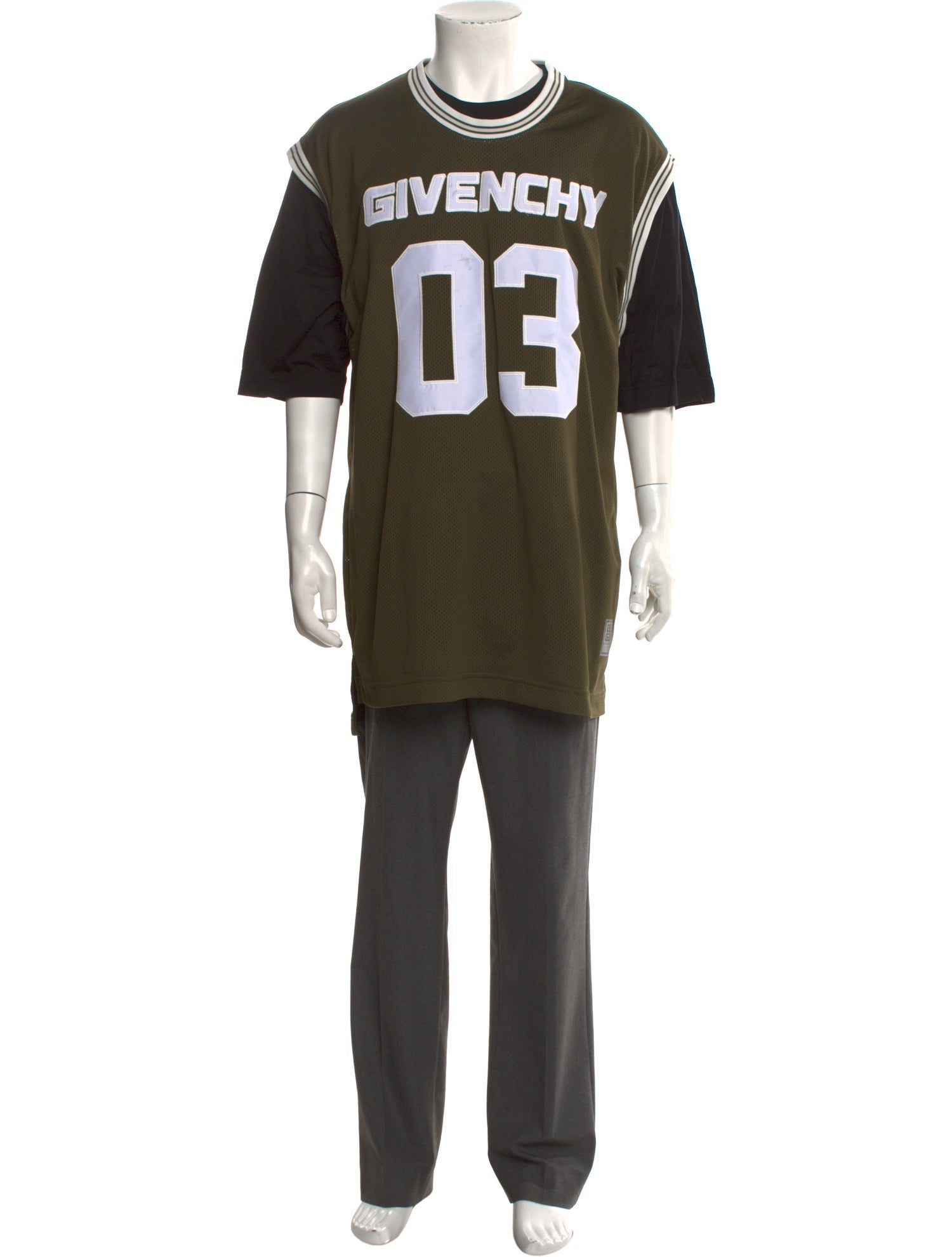 Givenchy Graphic Print Crew Neck Sweatshirt