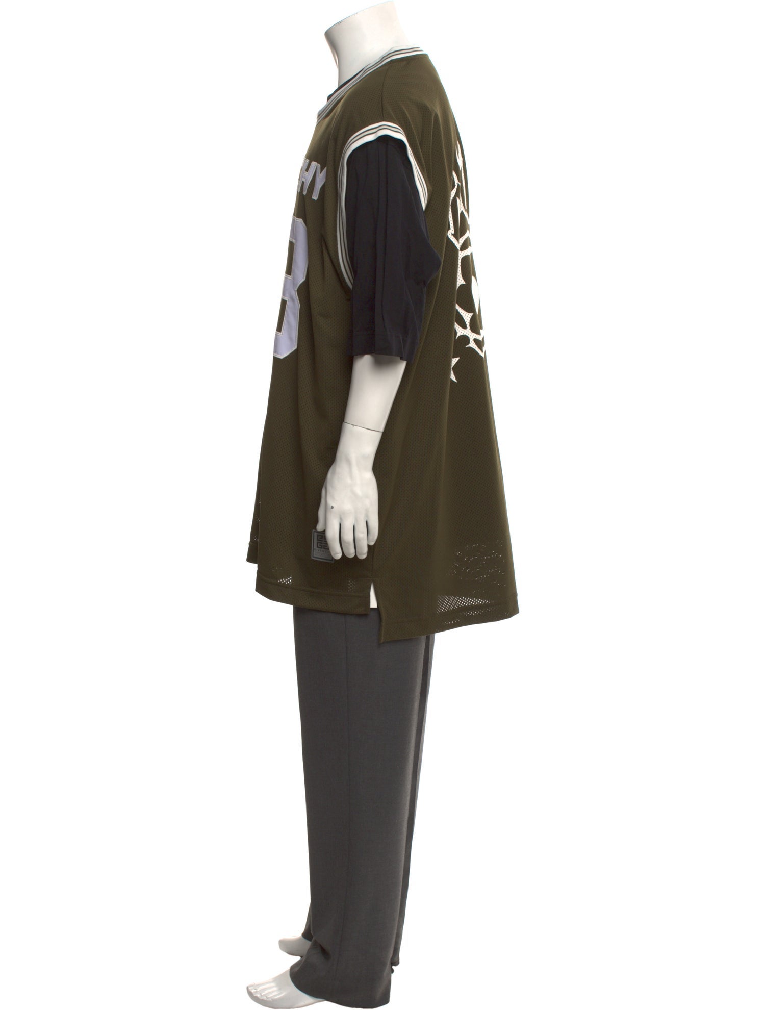 Givenchy Graphic Print Crew Neck Sweatshirt