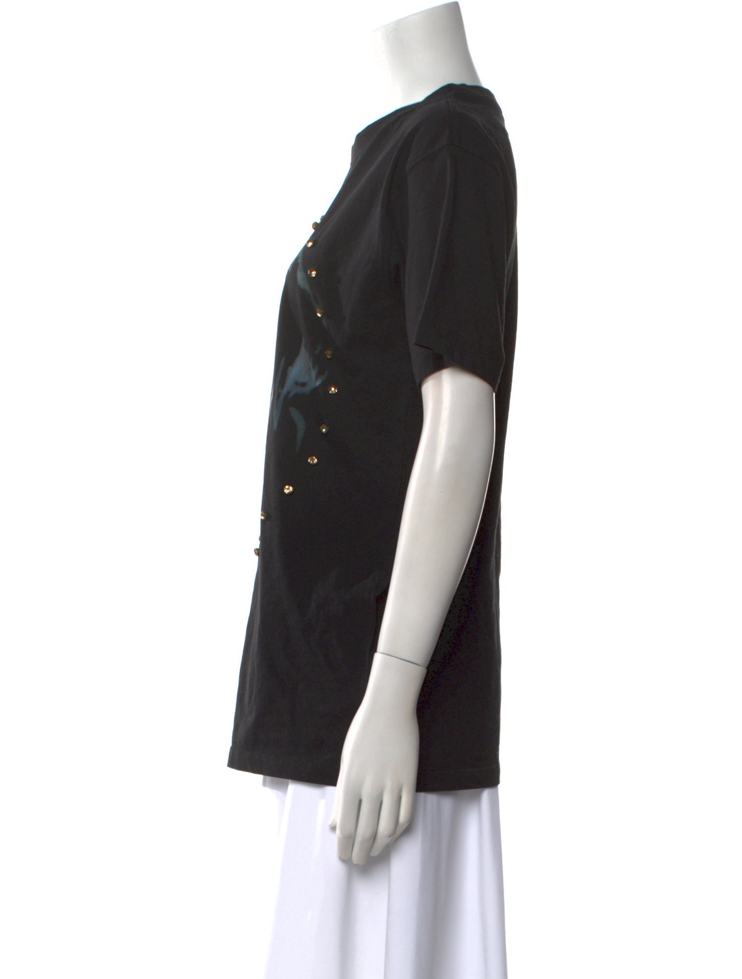 Givenchy Graphic Print Crew Neck T-Shirt