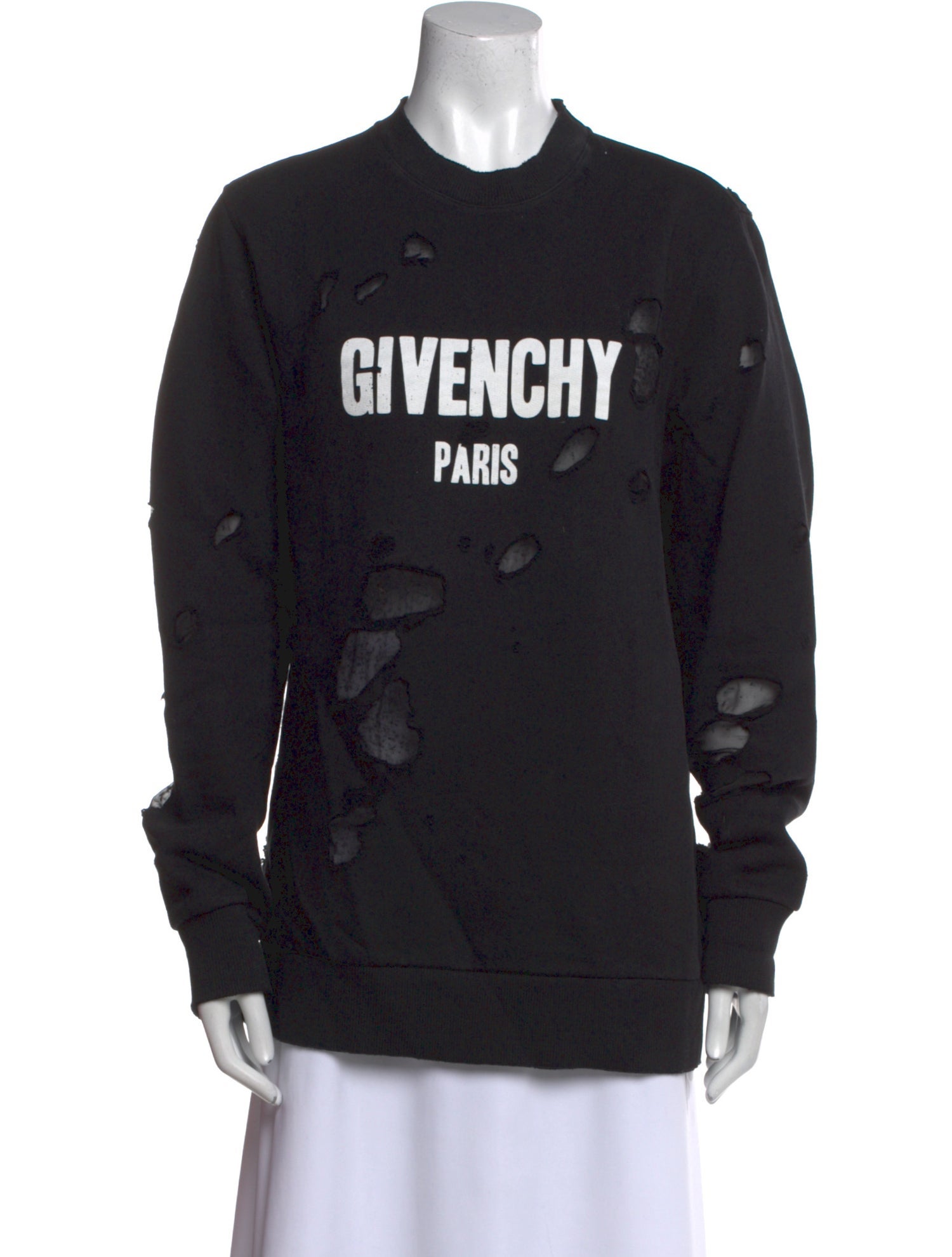 Givenchy Graphic Print Crew Neck Sweatshirt