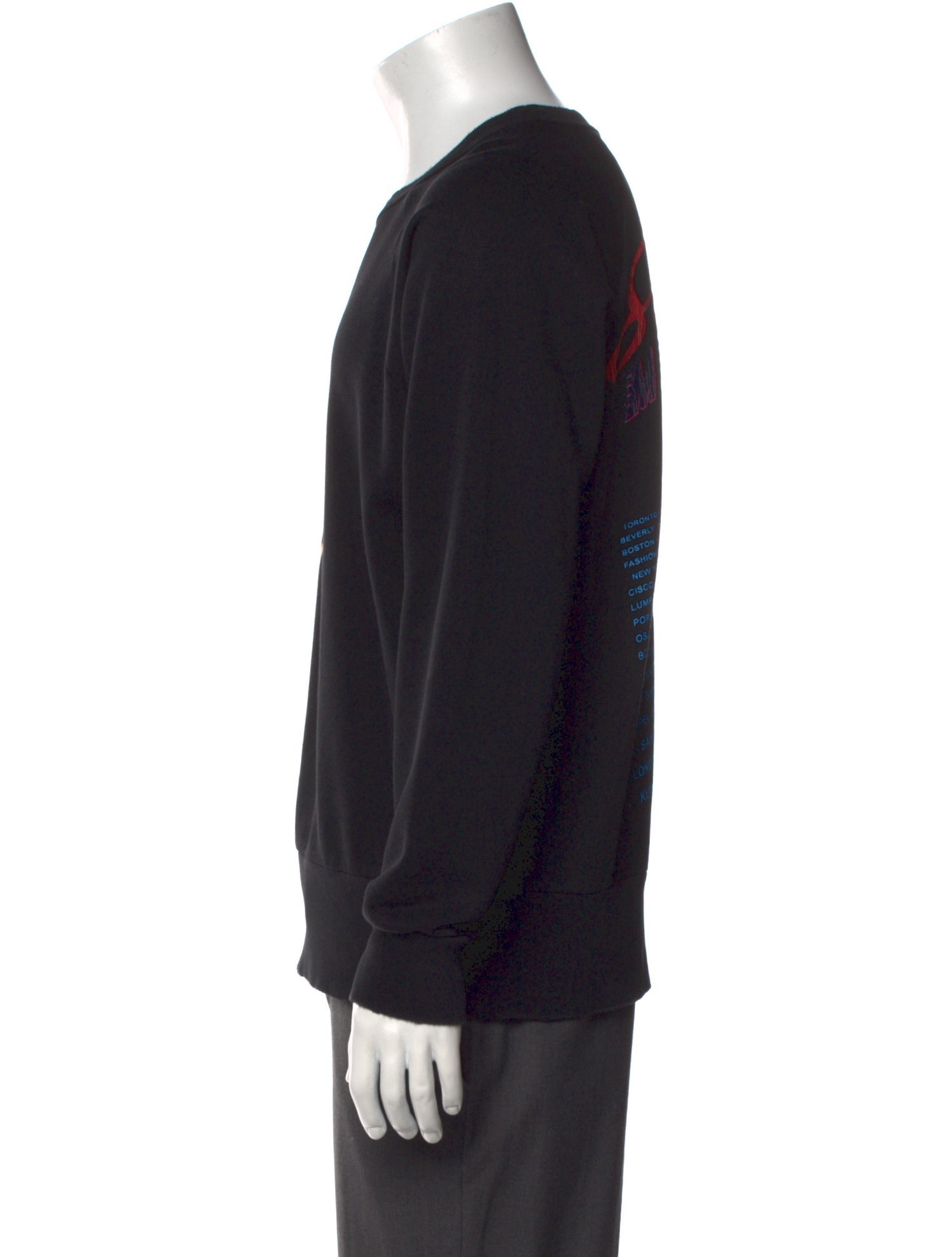 Givenchy Graphic Print Crew Neck Sweatshirt