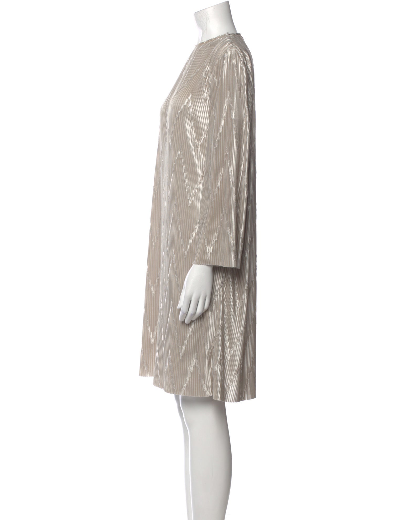 Givenchy Striped Knee-Length Dress