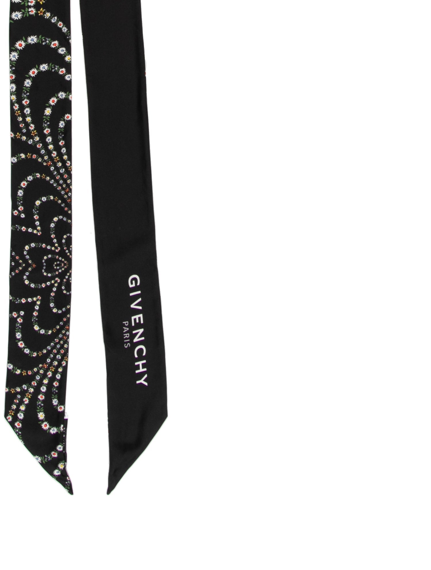Givenchy Silk Floral Print Scarf