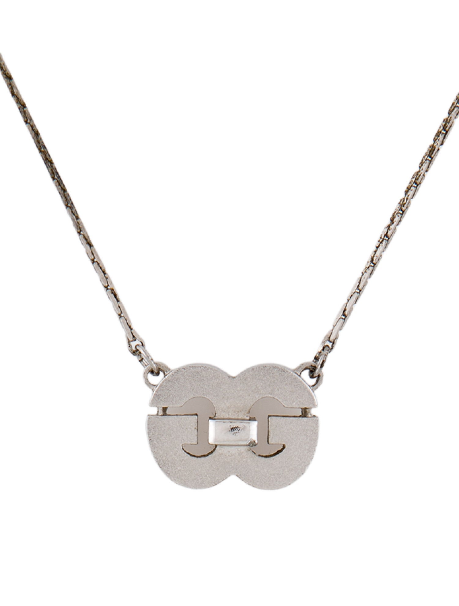 Givenchy Vintage GG Logo Pendant Necklace