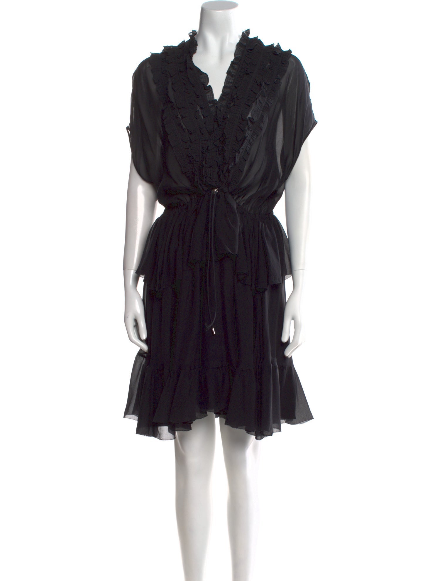 Givenchy Silk Knee-Length Dress