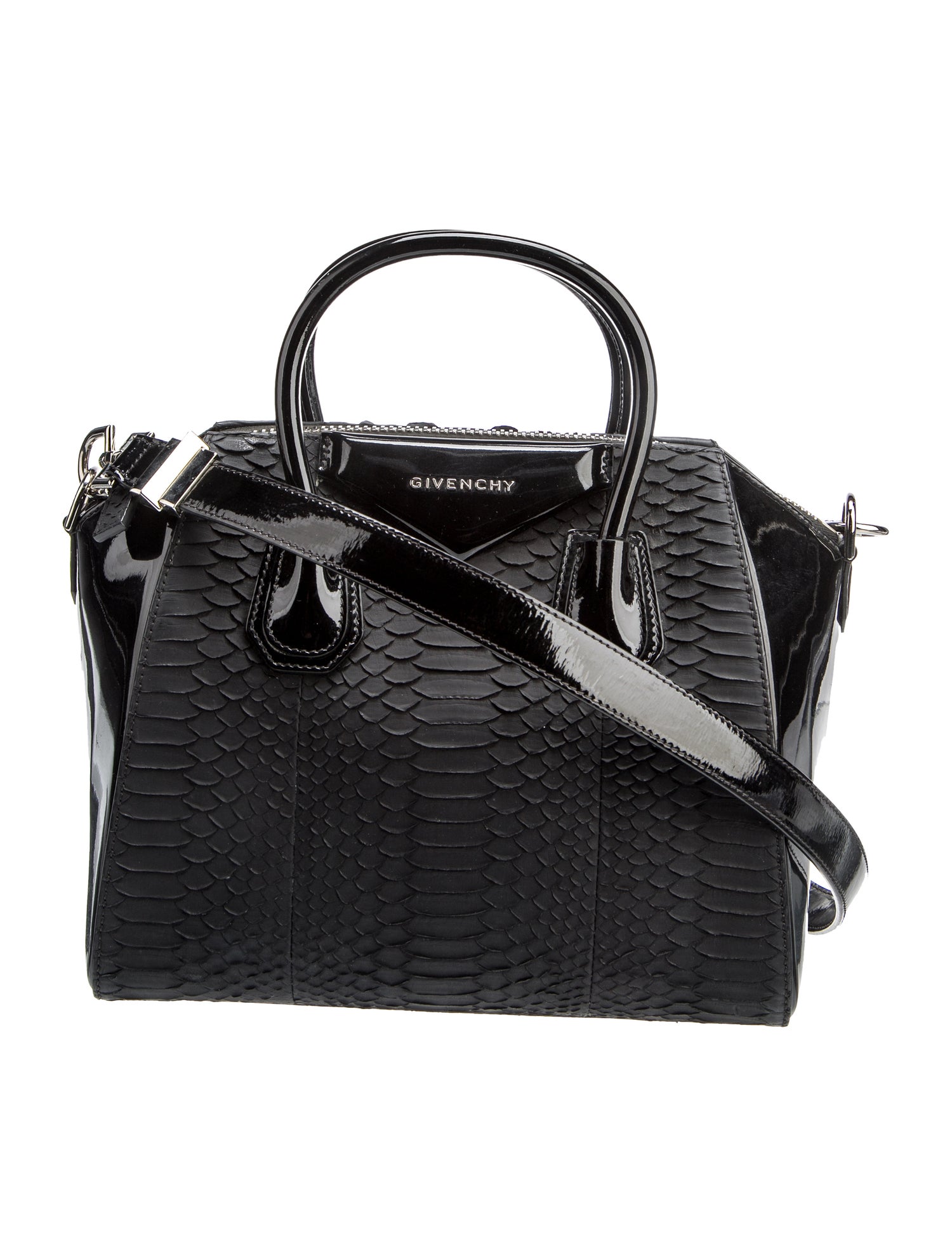 Givenchy Python Top Handle Bag