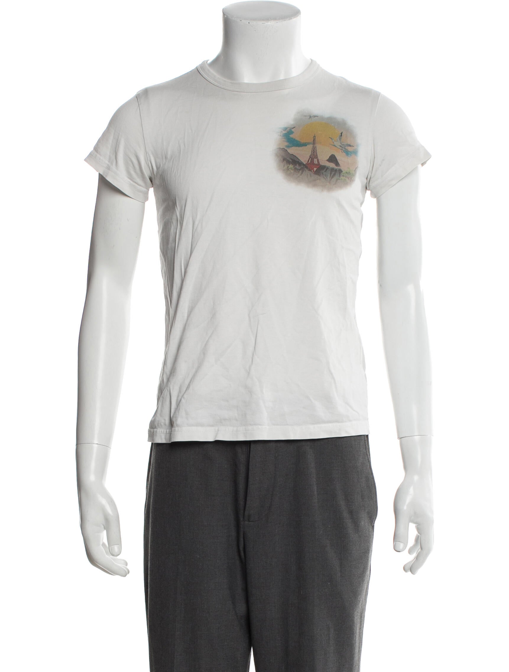 Givenchy Graphic Print Crew Neck T-Shirt