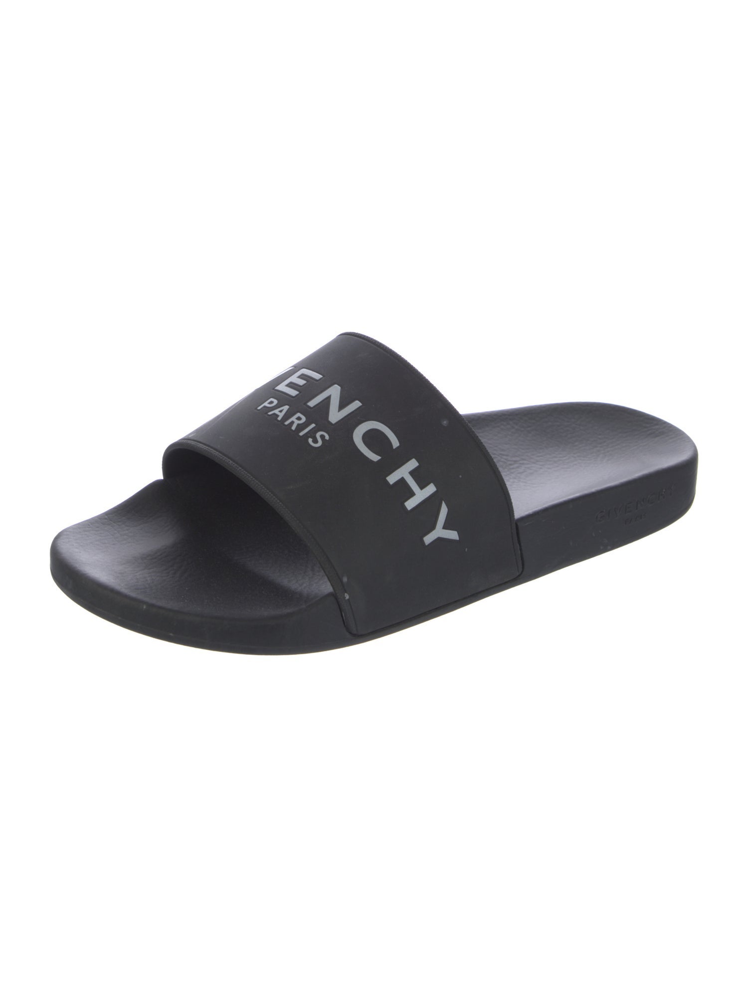 Givenchy Rubber Graphic Print Slides