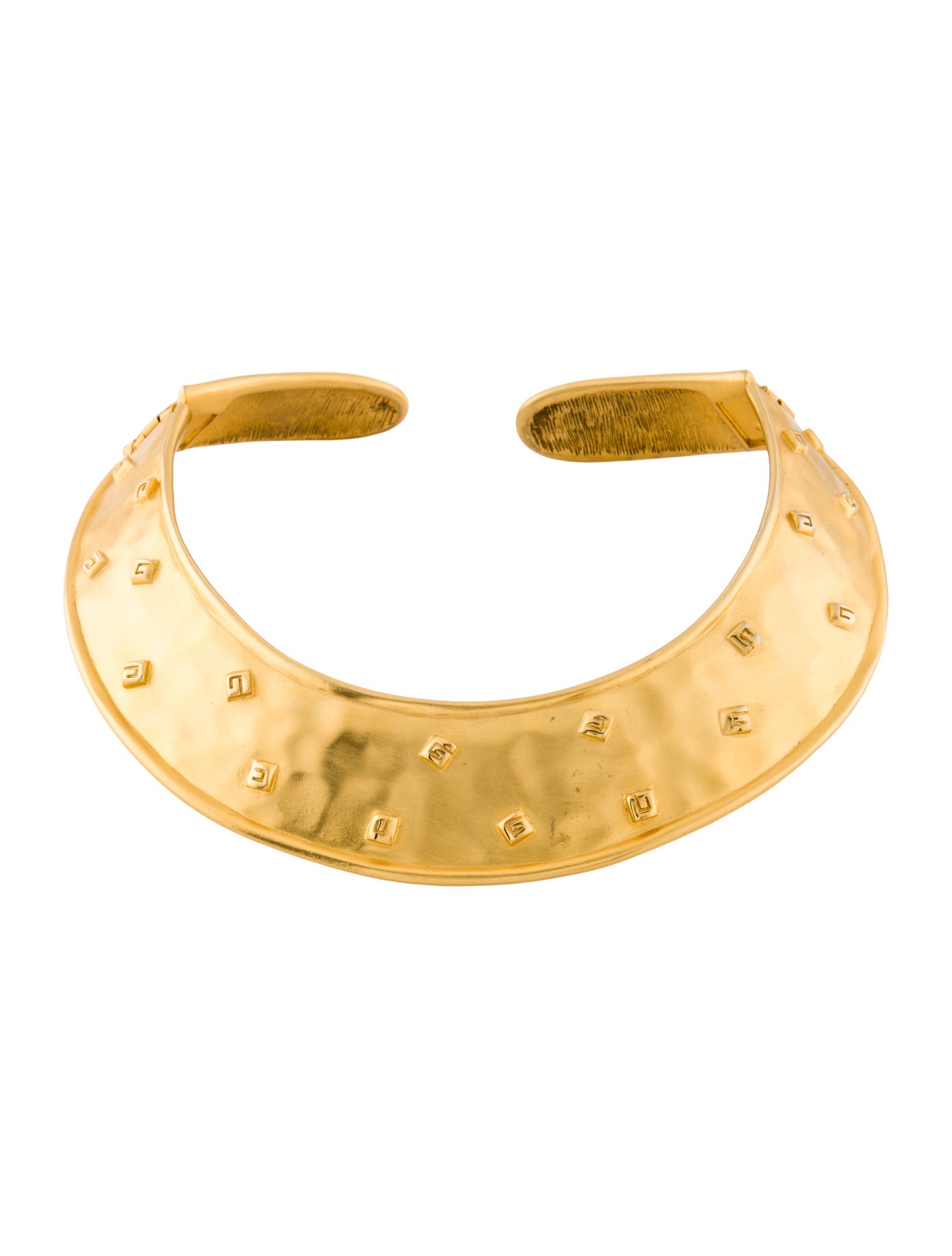 Givenchy Logo Hinged Choker Necklace