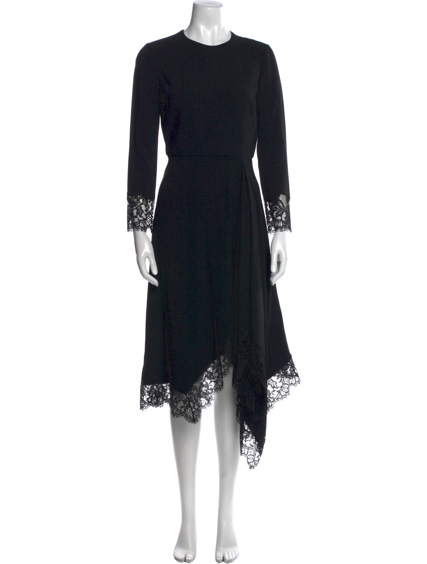 Givenchy Crew Neck Midi Length Dress