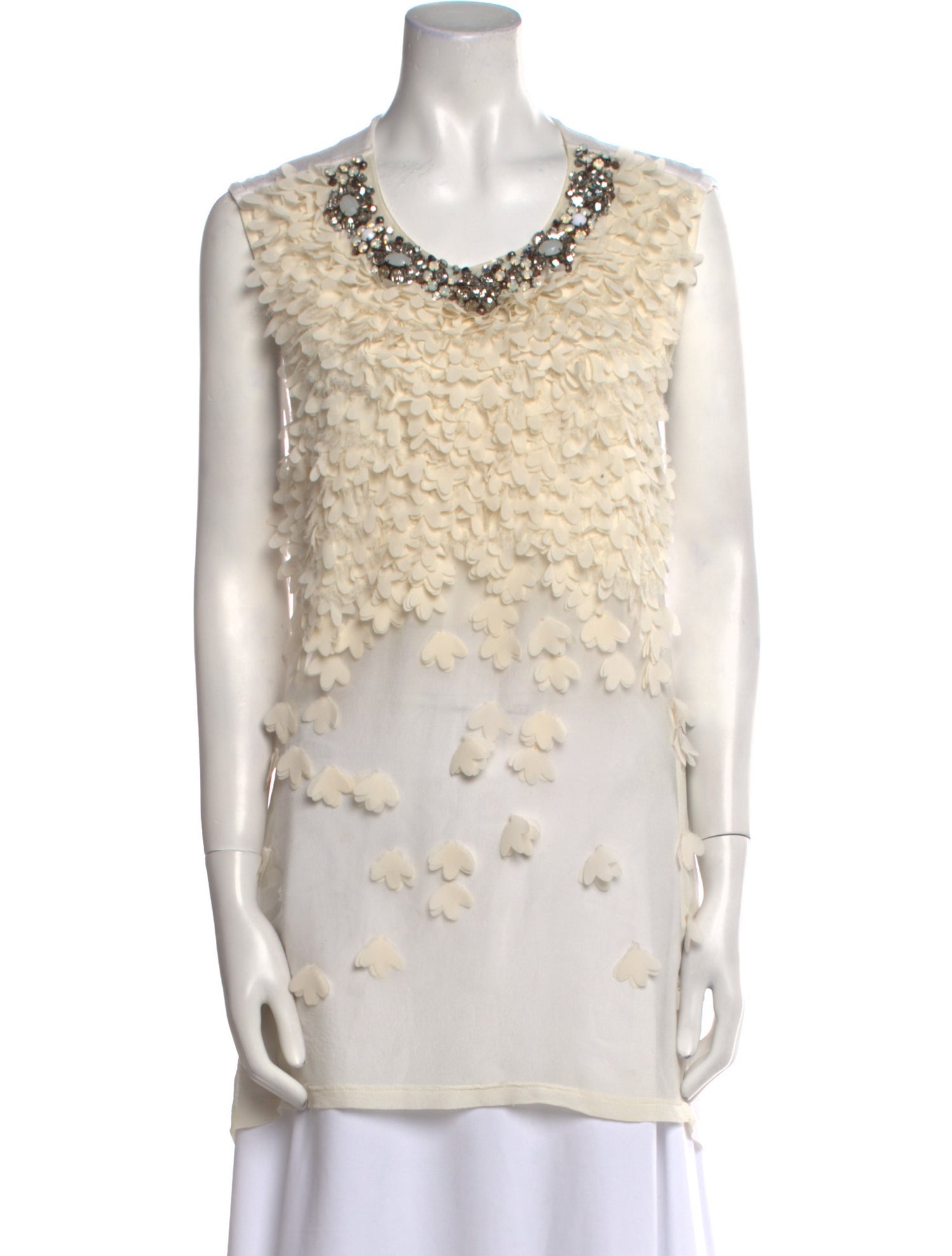 Givenchy 2010 Patterned Tunic