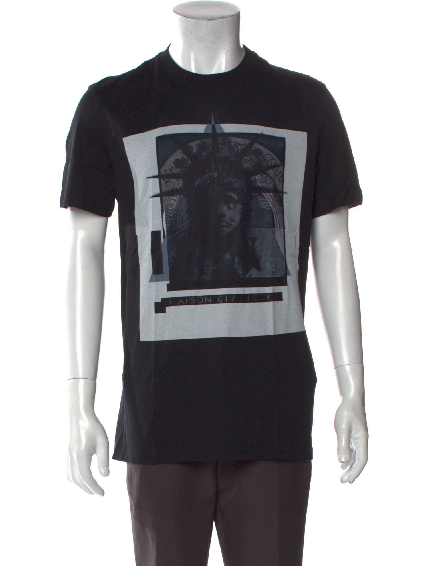 Givenchy Graphic Print Crew Neck T-Shirt