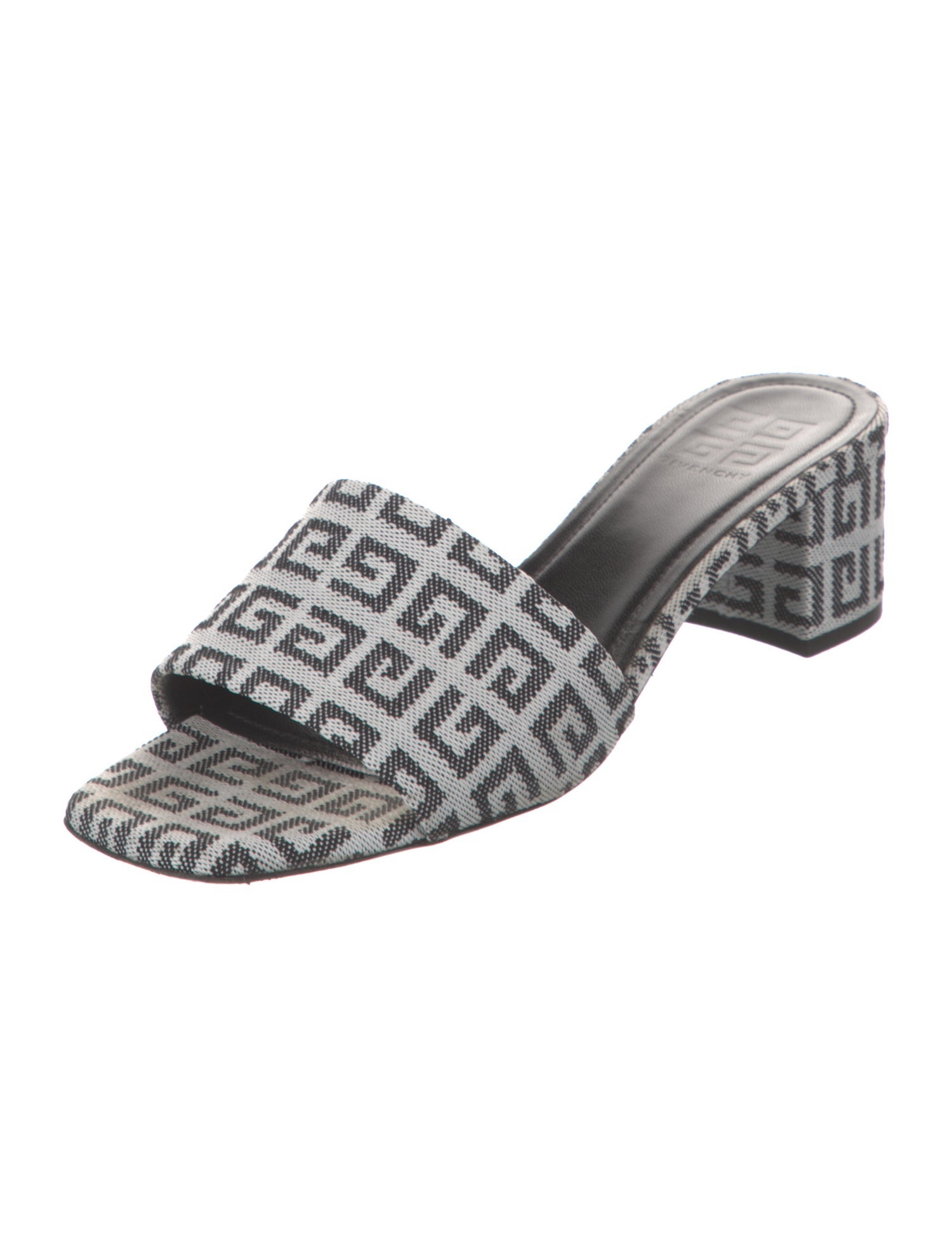 Givenchy Canvas Patterned Slides