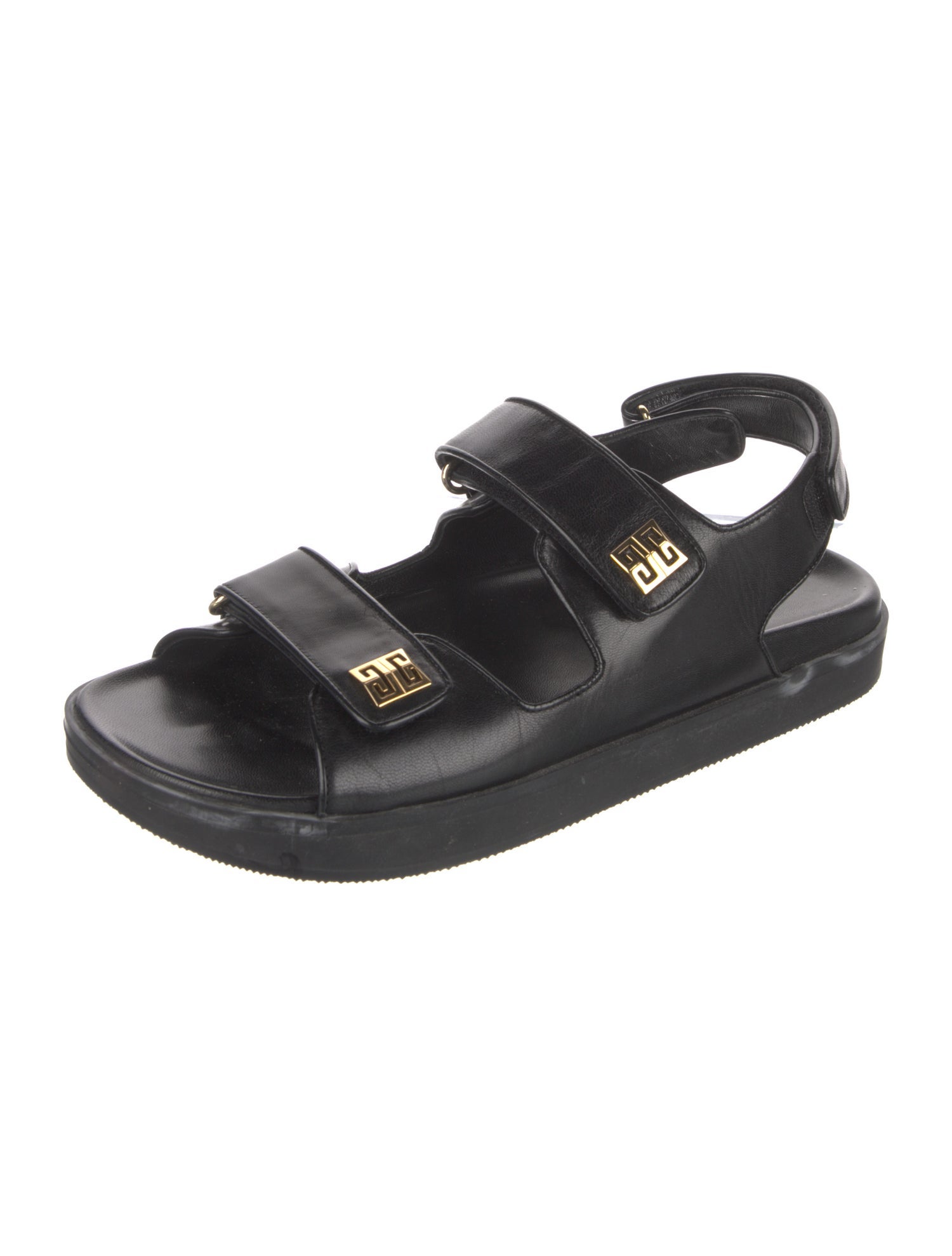 Givenchy Leather Slingback Sandals