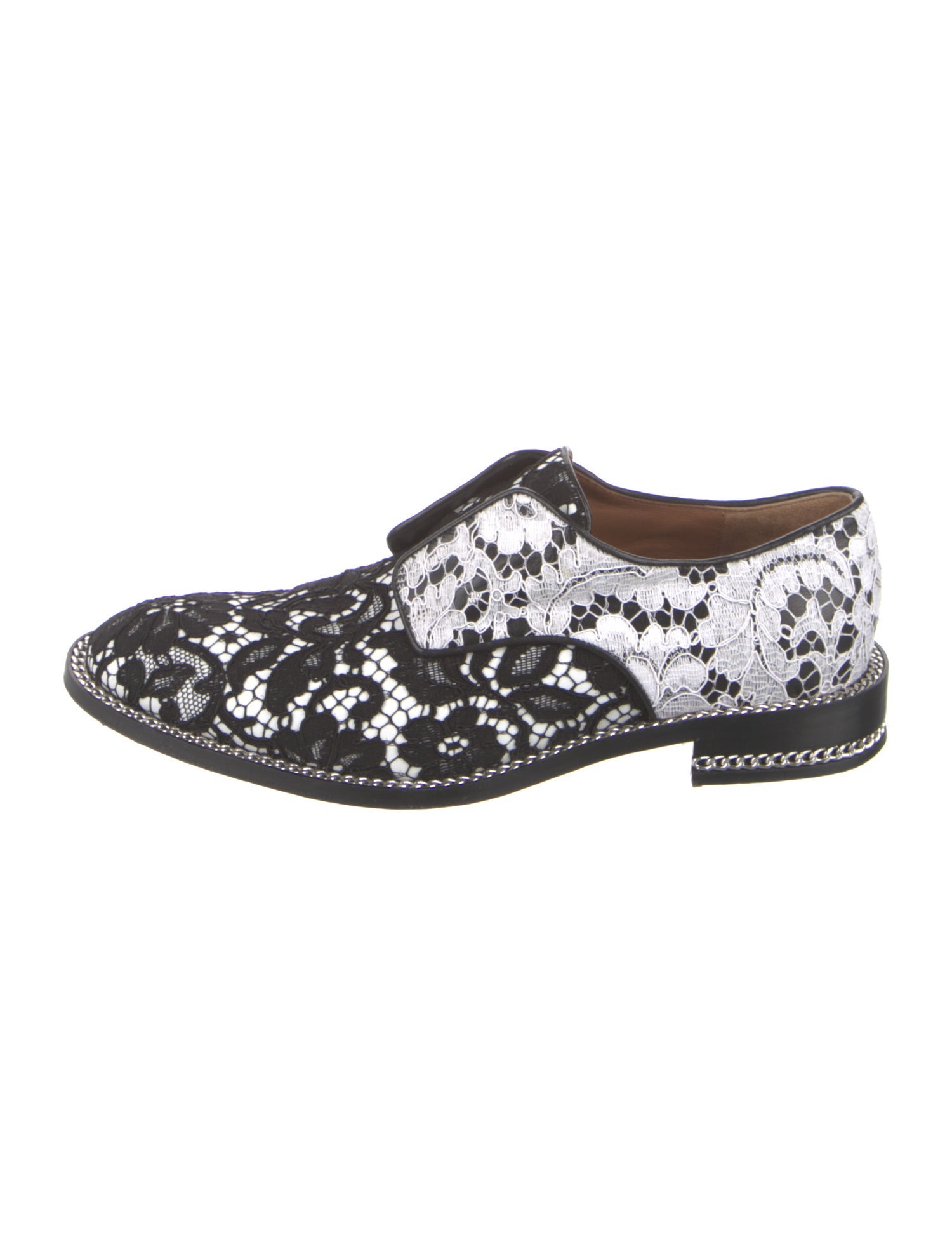Givenchy Lace Lace Pattern Oxfords