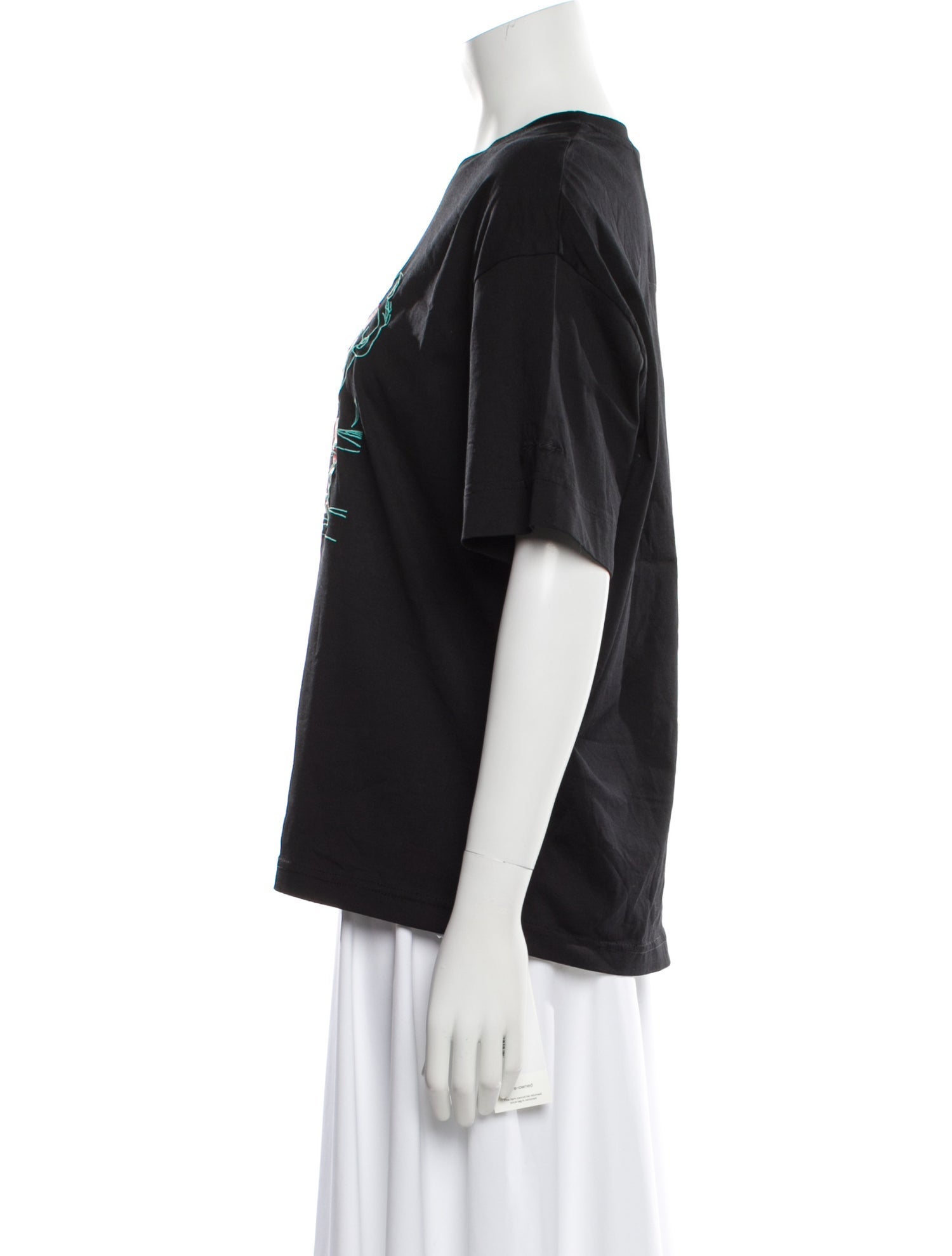 Givenchy Graphic Print Crew Neck T-Shirt