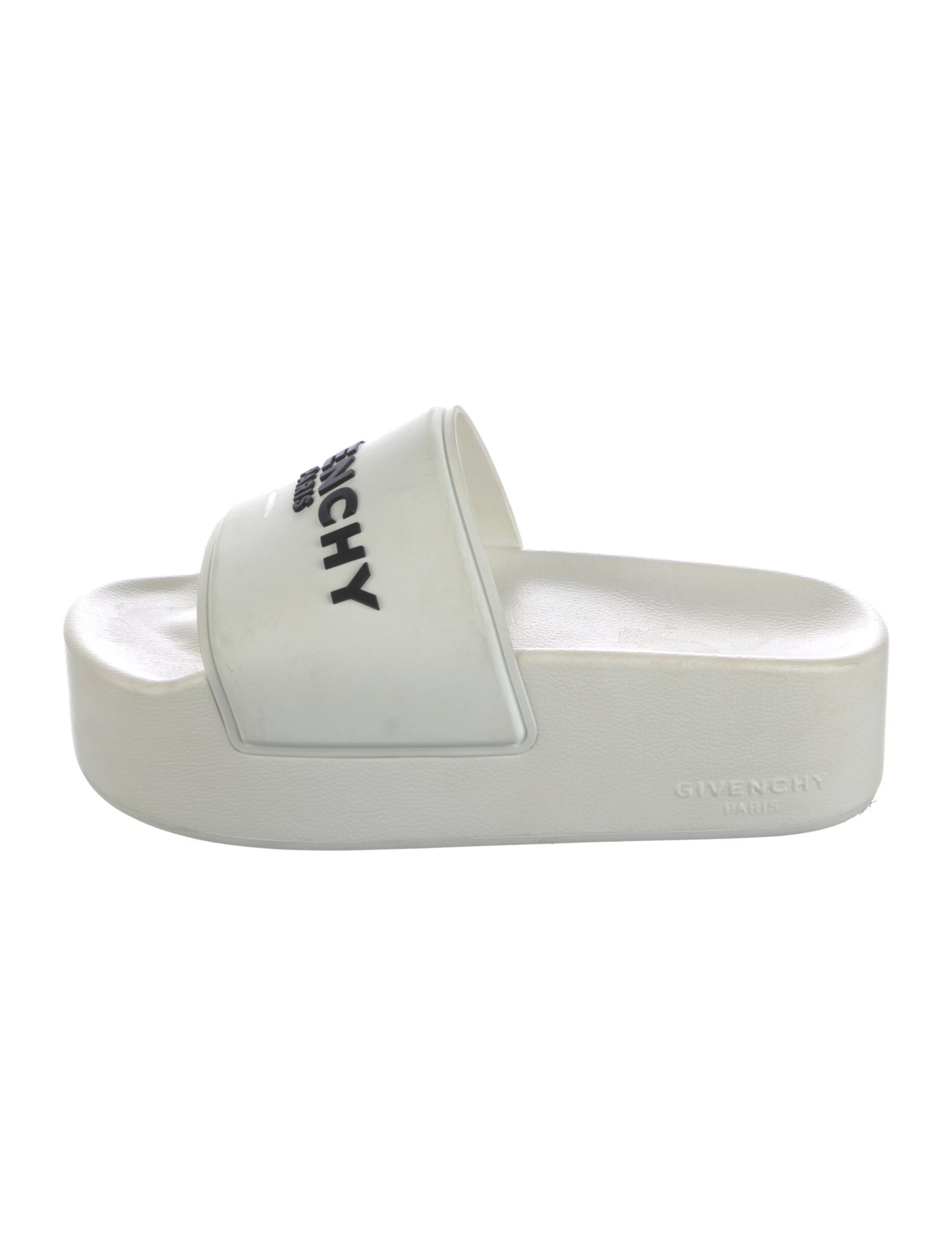 Givenchy Rubber Graphic Print Slides