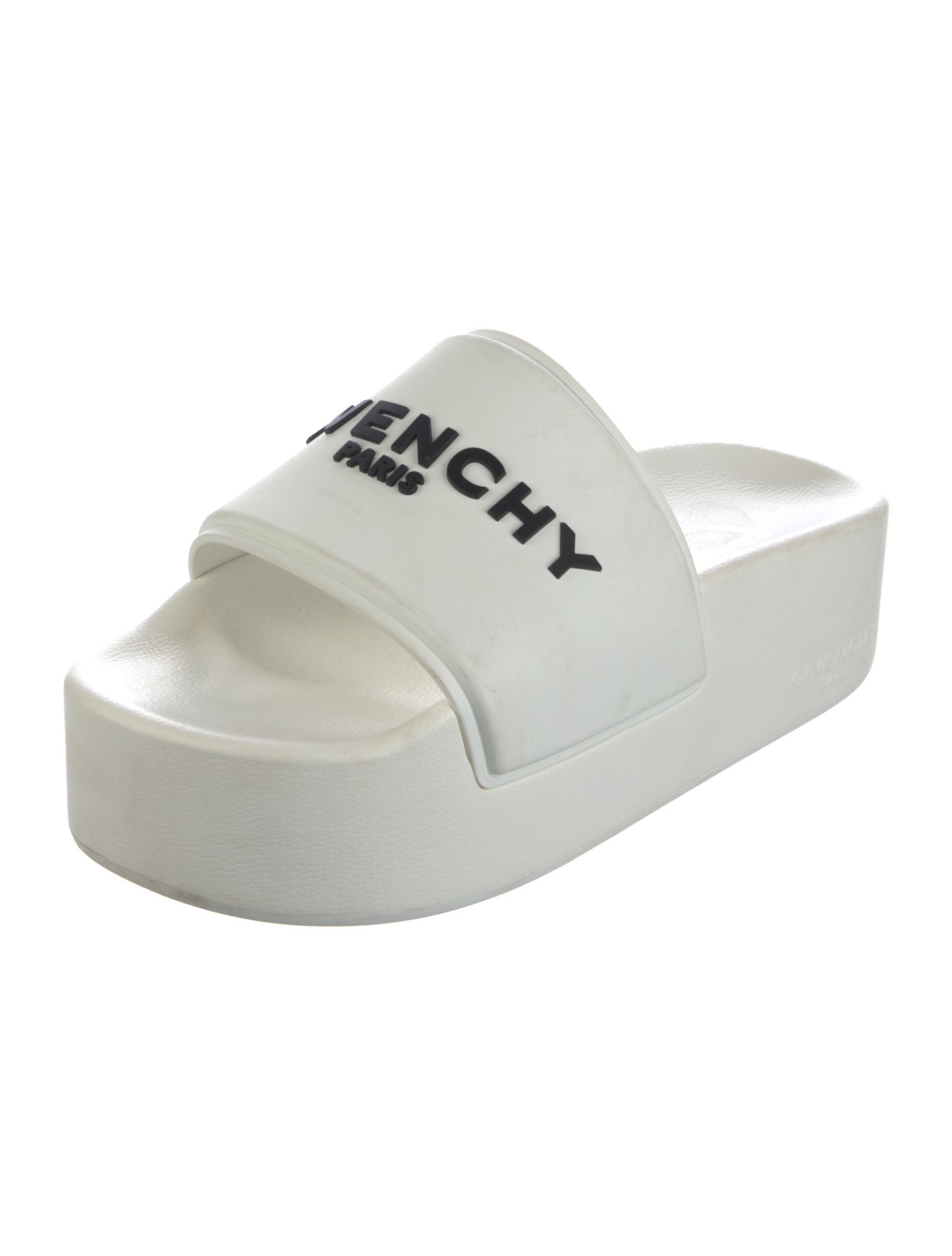 Givenchy Rubber Graphic Print Slides