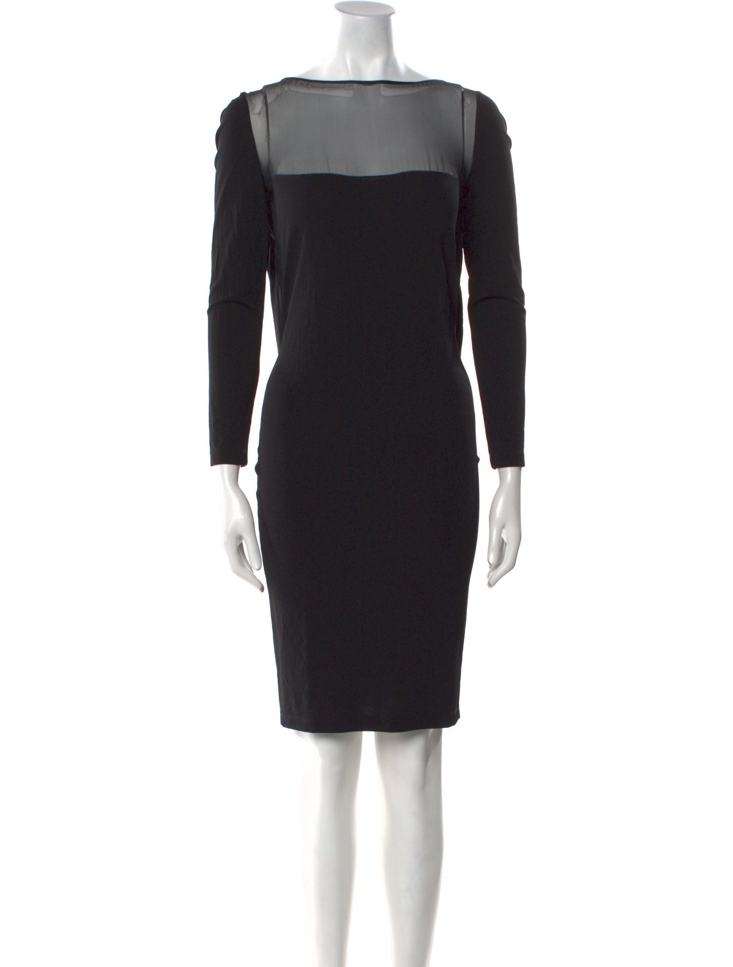 Givenchy Wool Knee-Length Dress