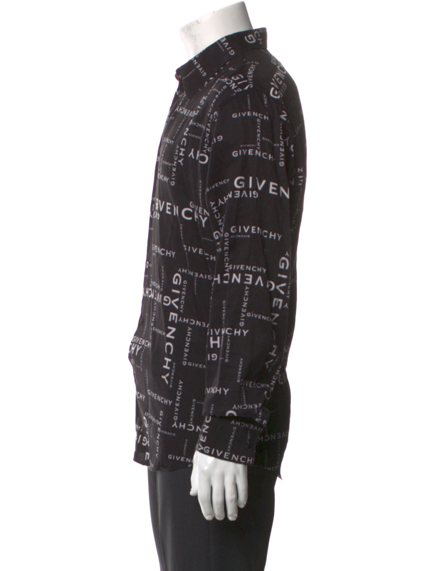 Givenchy Printed Long Sleeve Shirt