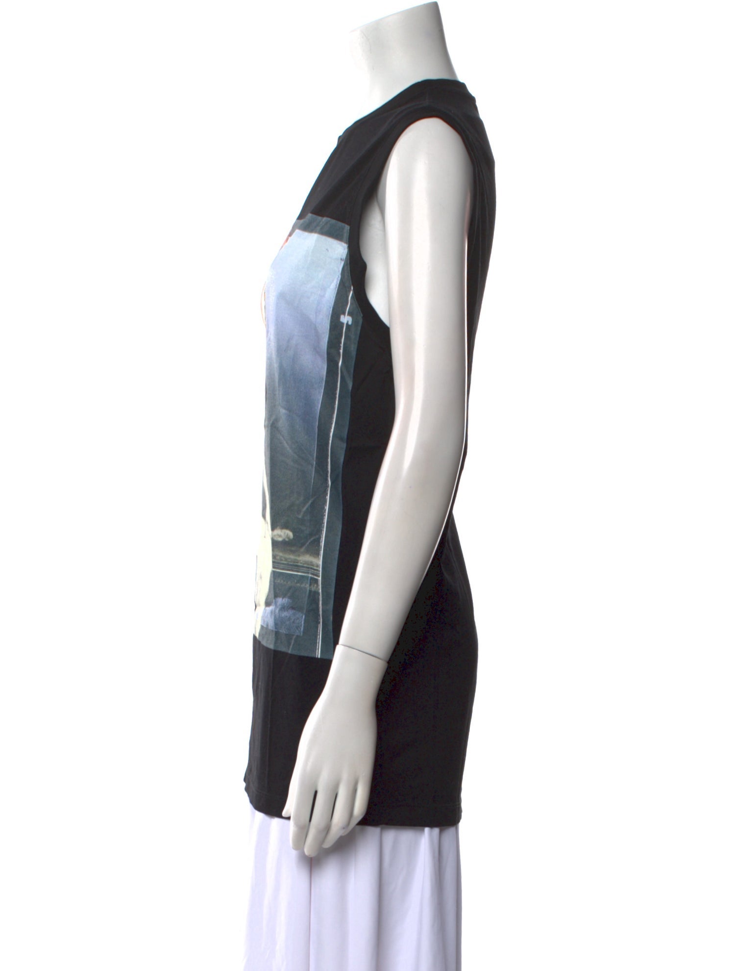 Givenchy Graphic Print Crew Neck T-Shirt