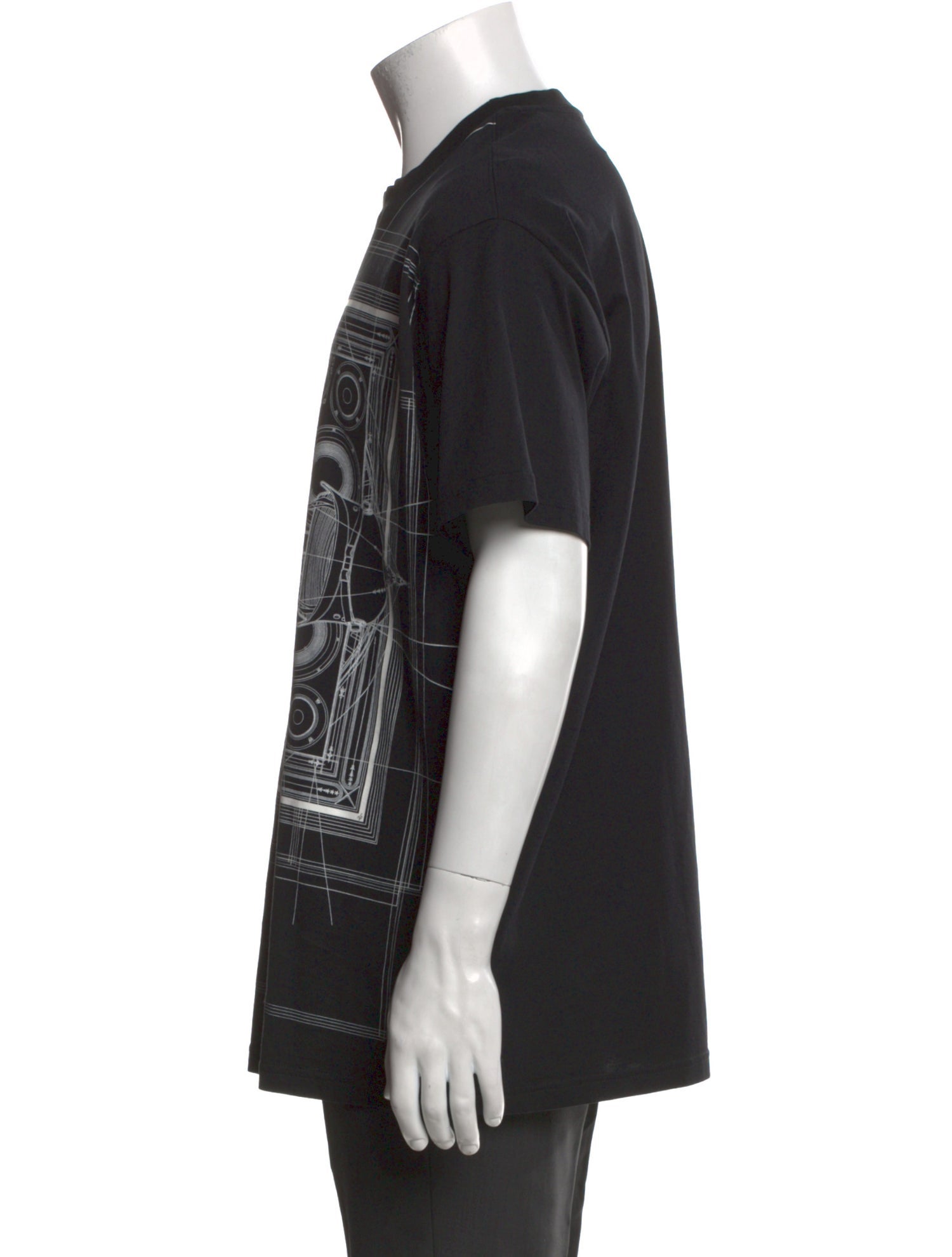 Givenchy Graphic Print Crew Neck T-Shirt