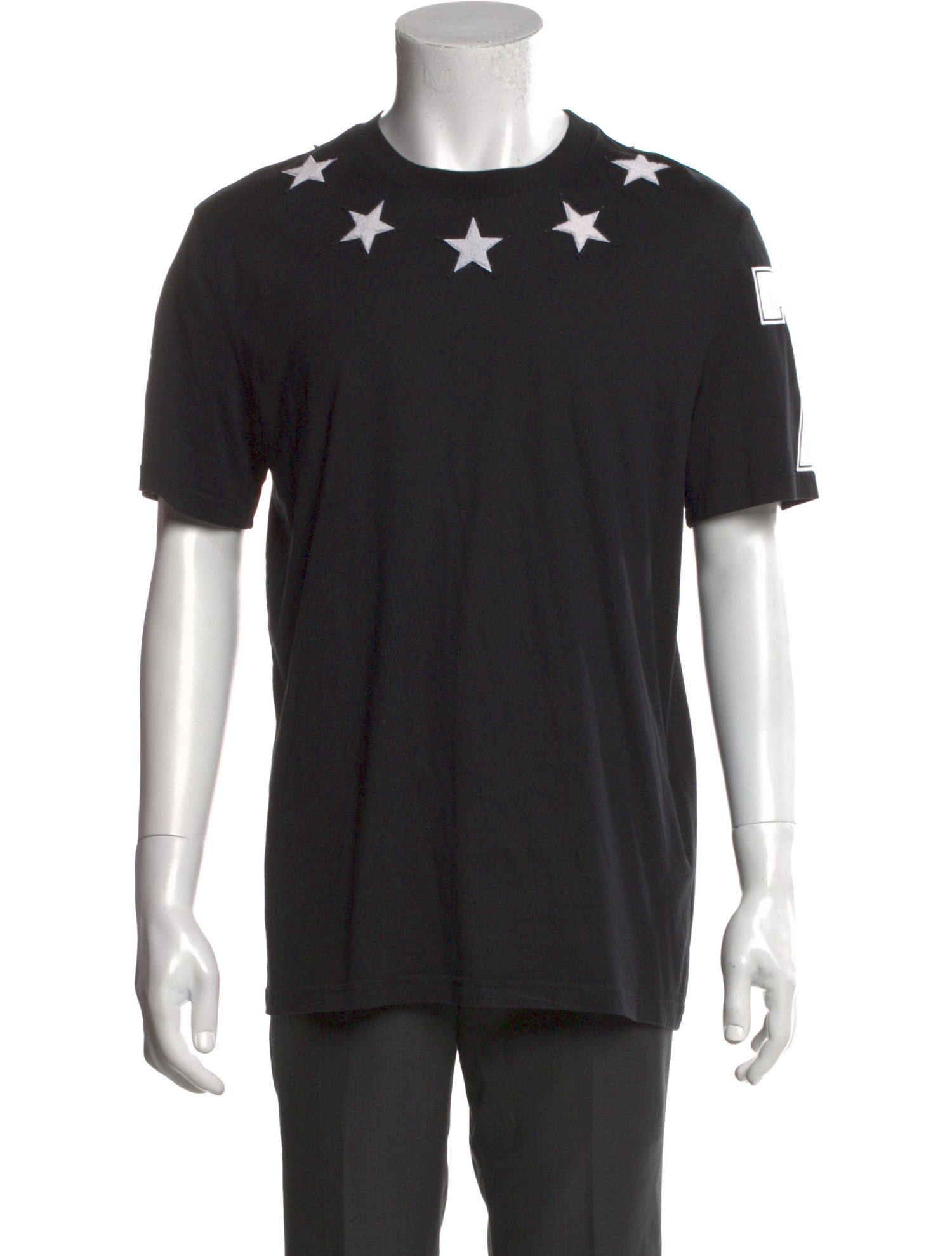Givenchy Graphic Print Crew Neck T-Shirt