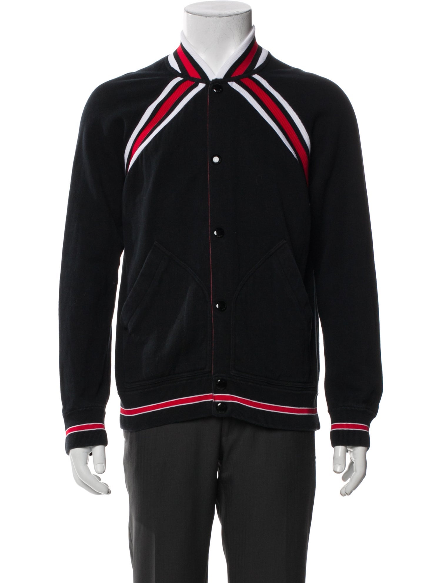 Givenchy Striped Bomber Jacket
