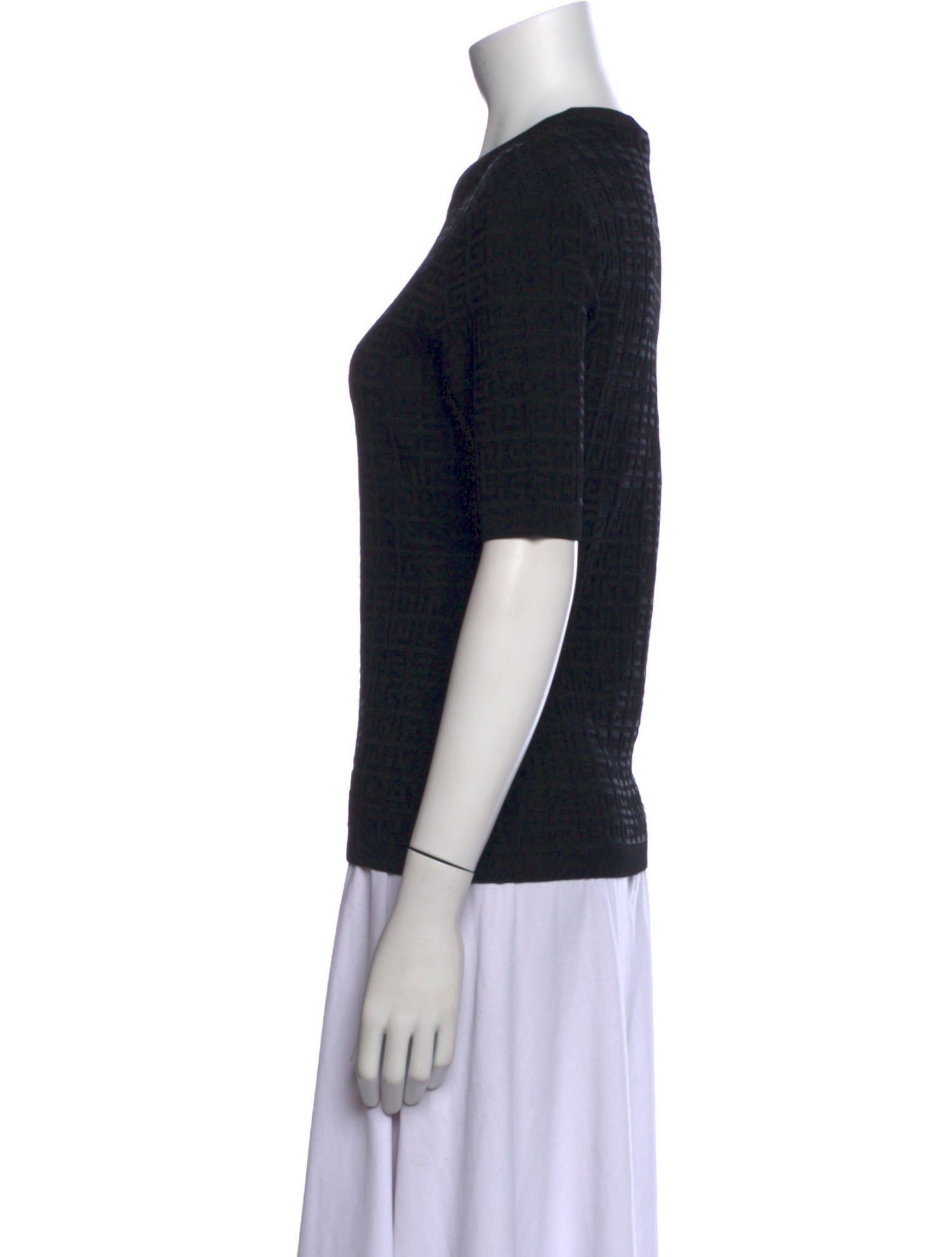 Givenchy Wool Crew Neck T-Shirt