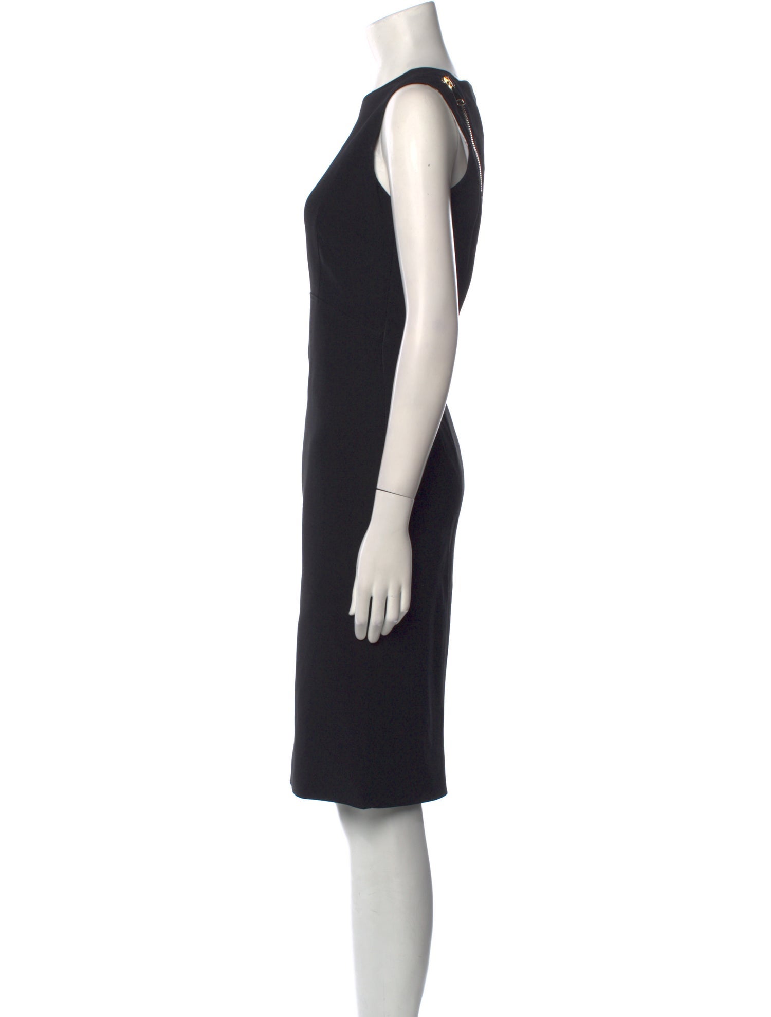 Givenchy Crew Neck Knee-Length Dress