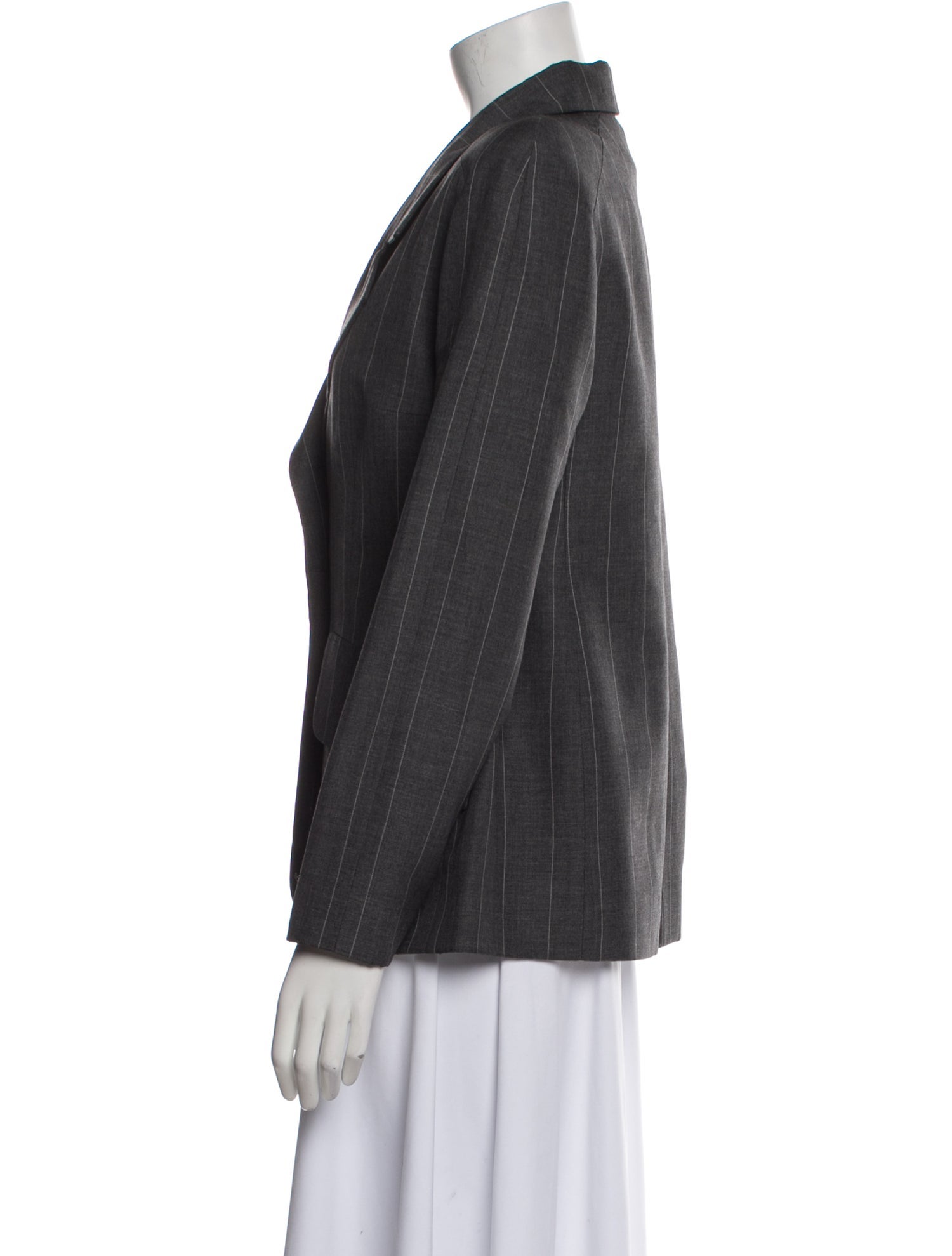 Givenchy Wool Plaid Print Blazer