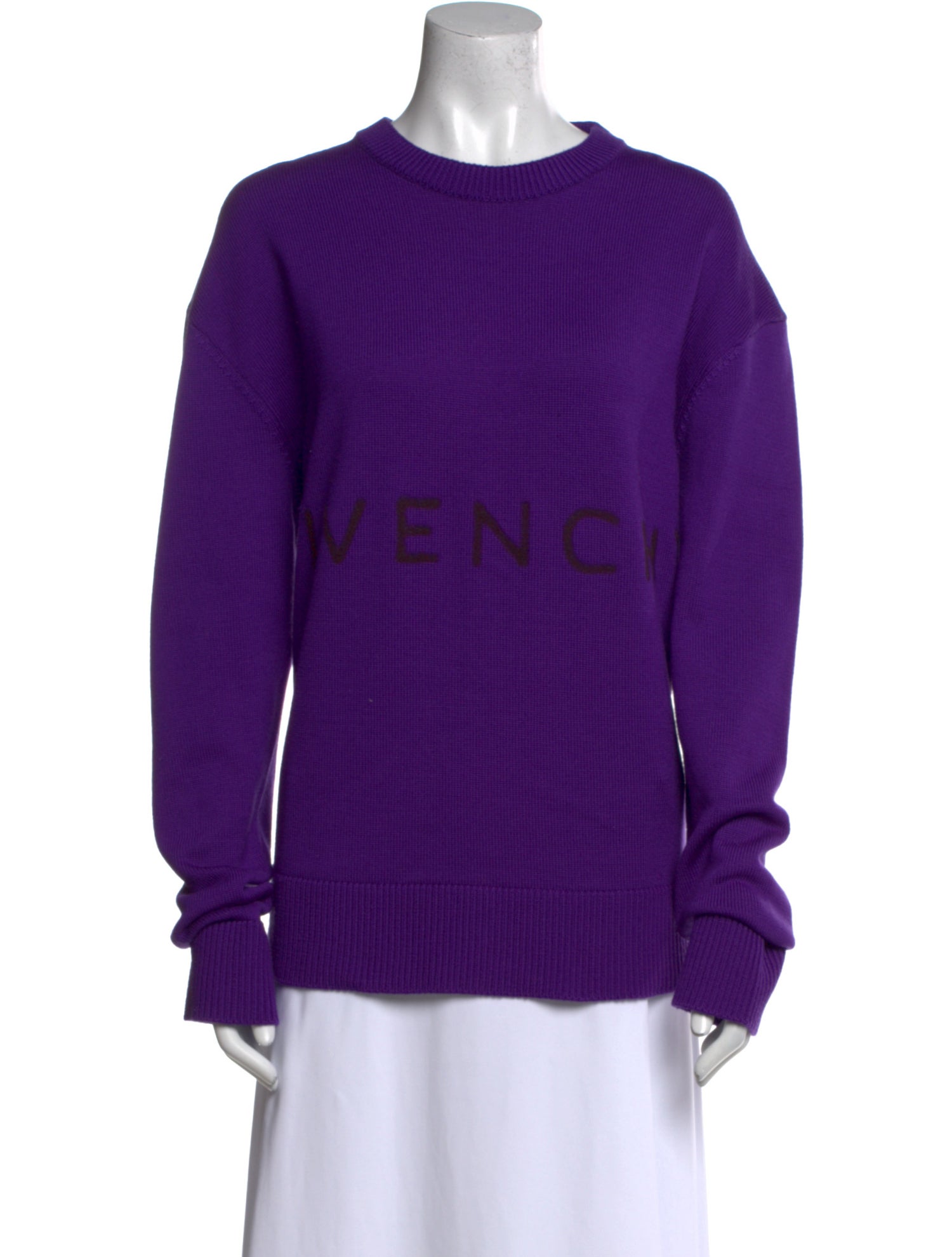 Givenchy Wool Graphic Print Sweatshirt