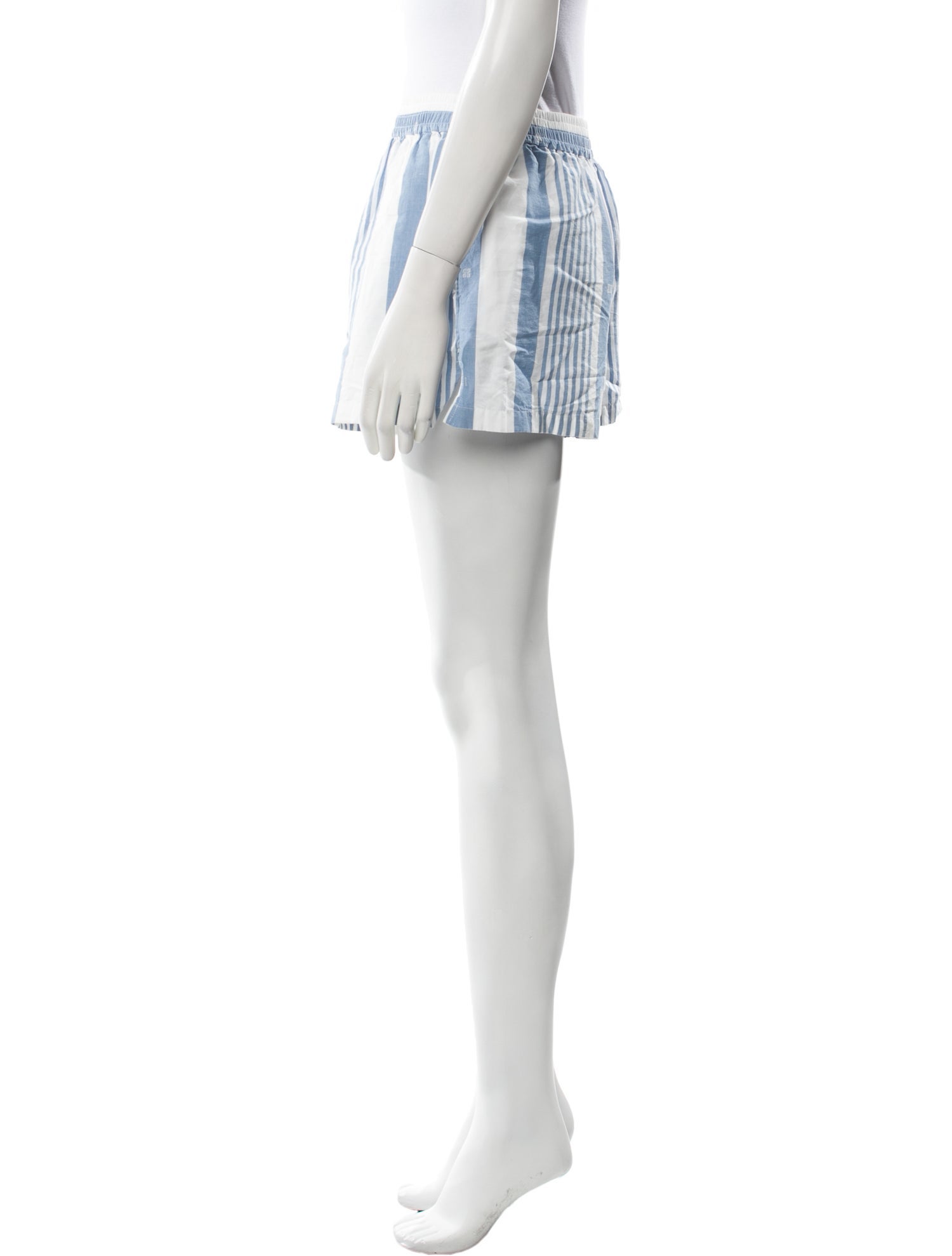 Givenchy Striped Mini Shorts