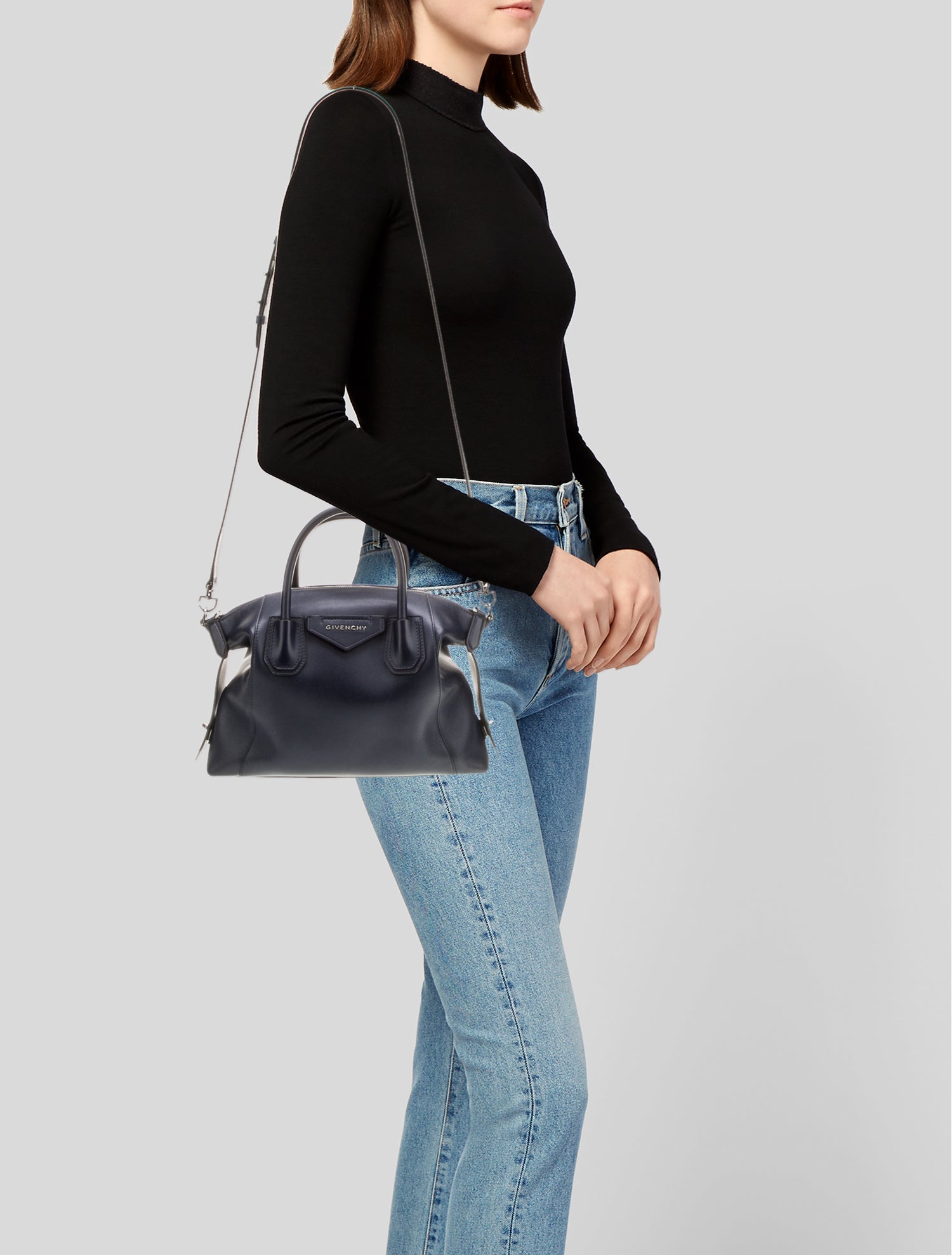 Givenchy Leather Top Handle Bag